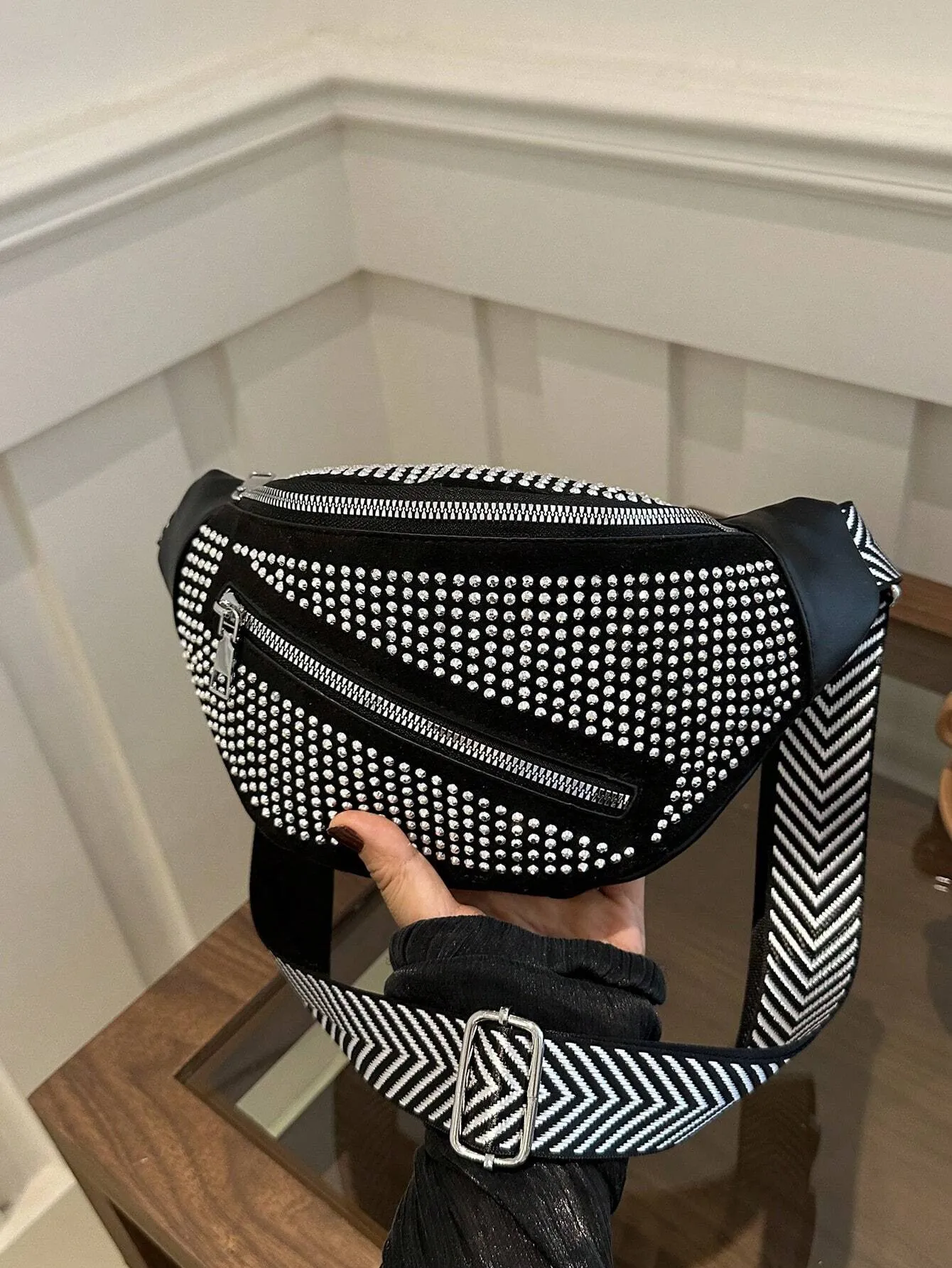 Fashion Nylon Crossbody Bag, Solid Color Shoulder Bag, Women's Casual Sling Purse For Outdoor Sports