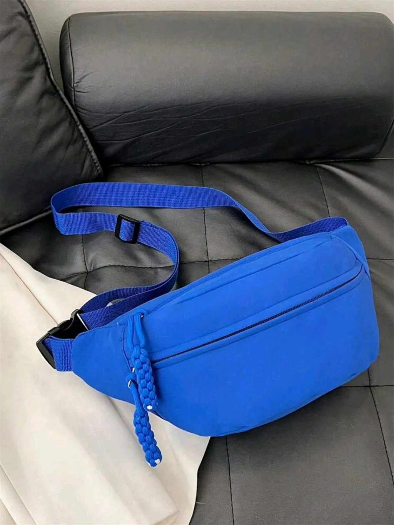 Fashion Nylon Crossbody Bag, Solid Color Shoulder Bag, Women's Casual Sling Purse For Outdoor Sports
