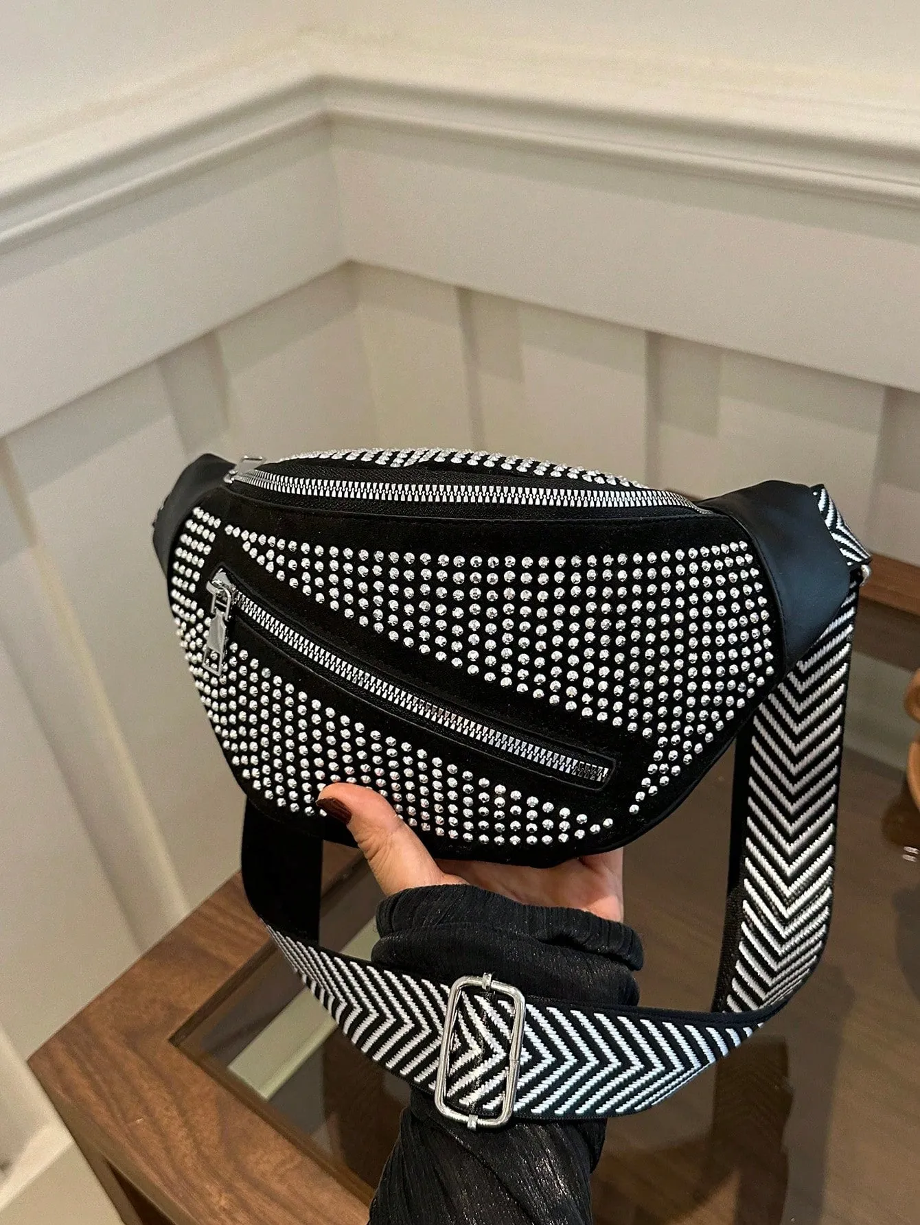 Fashion Nylon Crossbody Bag, Solid Color Shoulder Bag, Women's Casual Sling Purse For Outdoor Sports