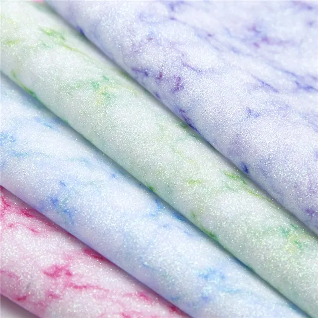 Fine Glitter Marble • Blue