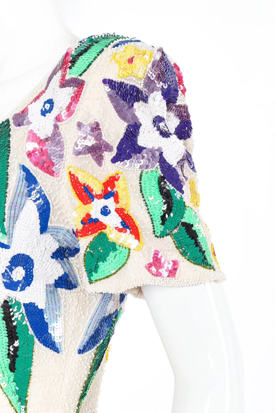 Floral Beaded Dress