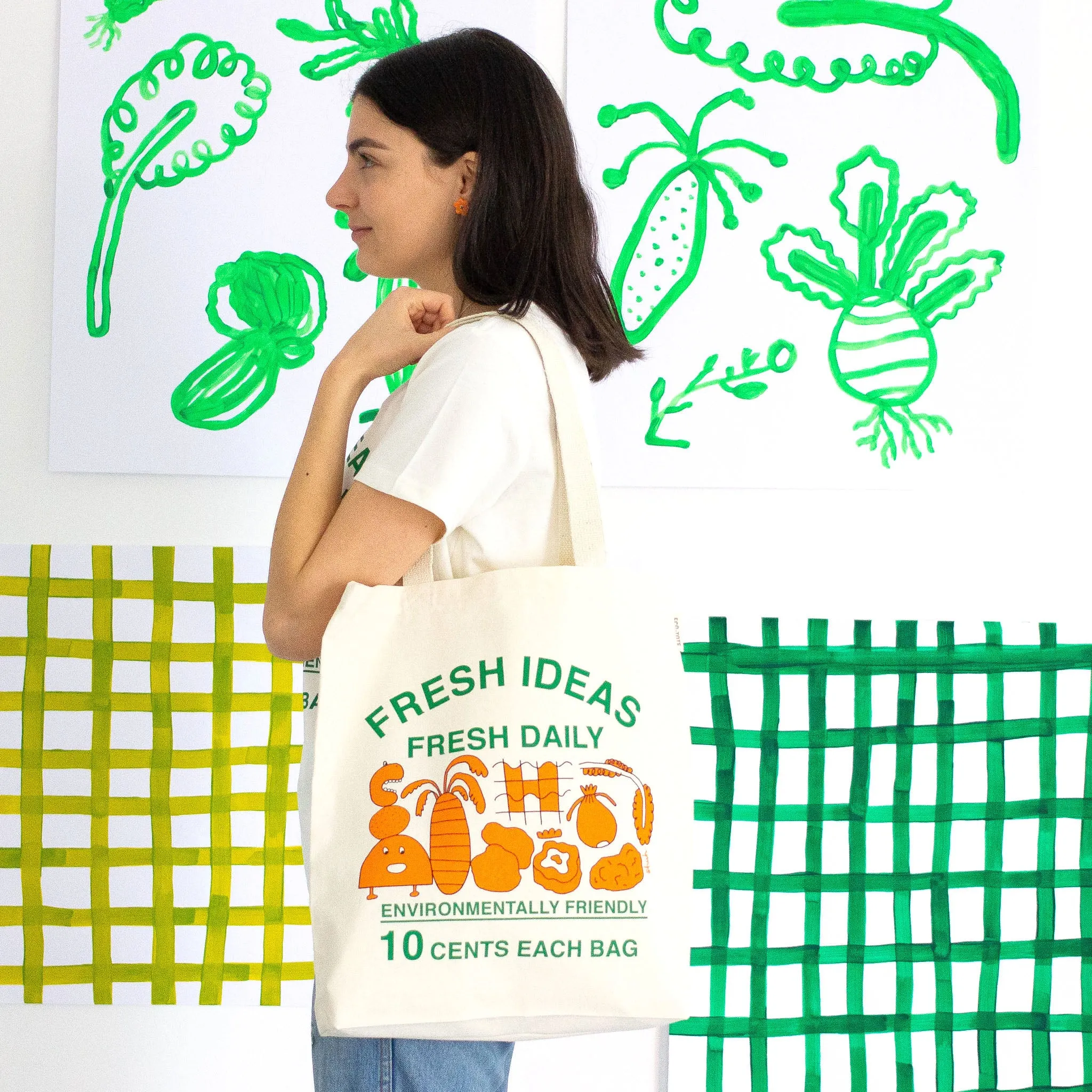 FRESH IDEAS TOTE BAG