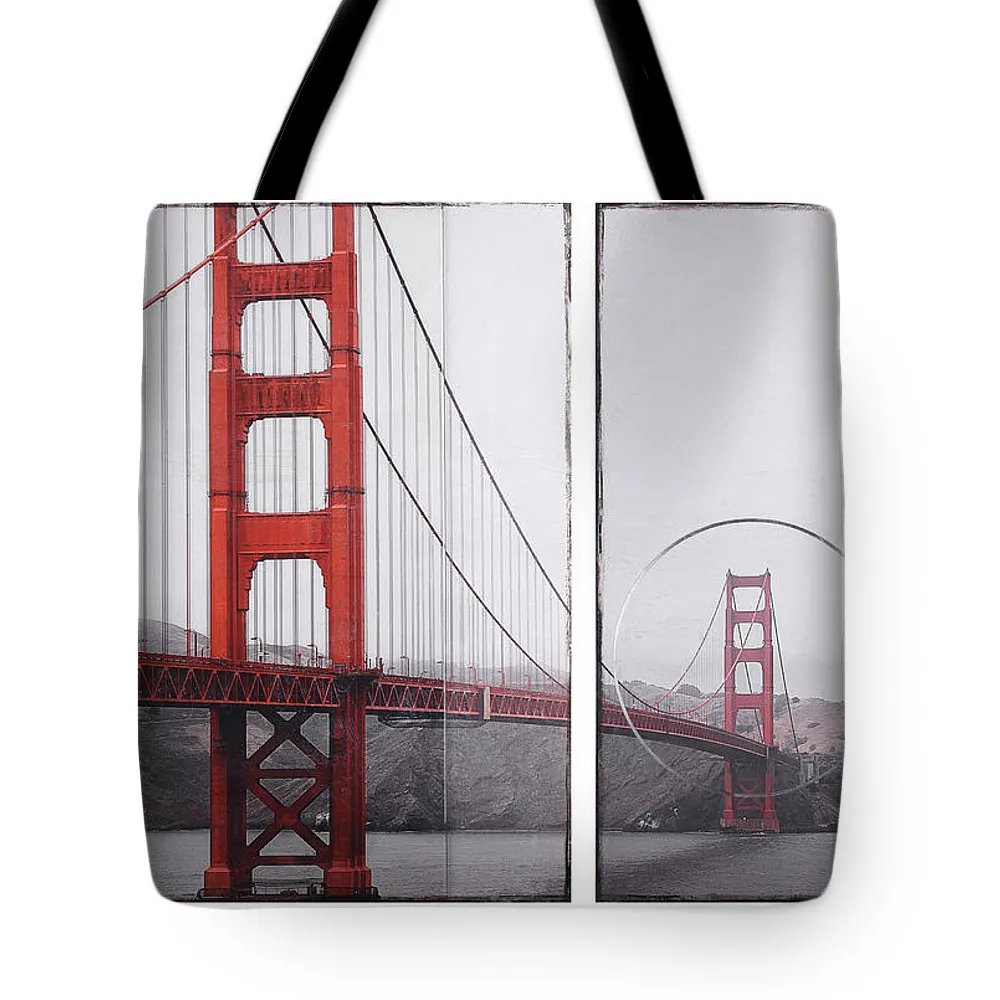 Golden Gate Red - Tote Bag