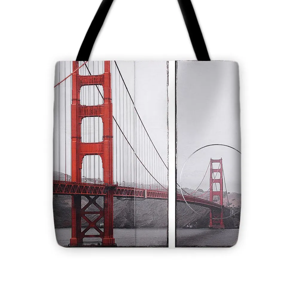 Golden Gate Red - Tote Bag
