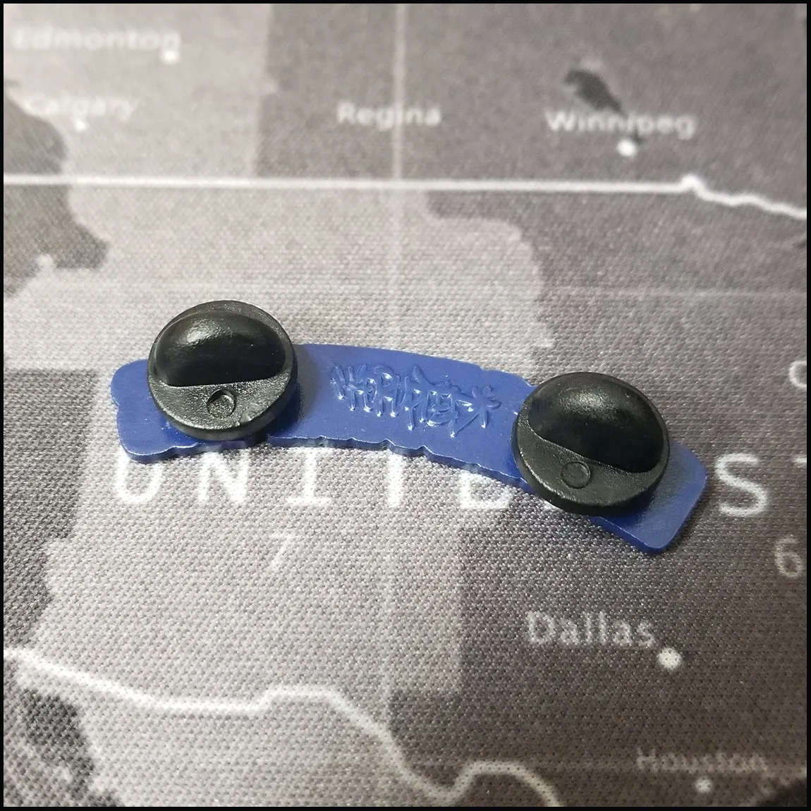 GRAFFITIPINS Logo in Blue - Enamel Pin