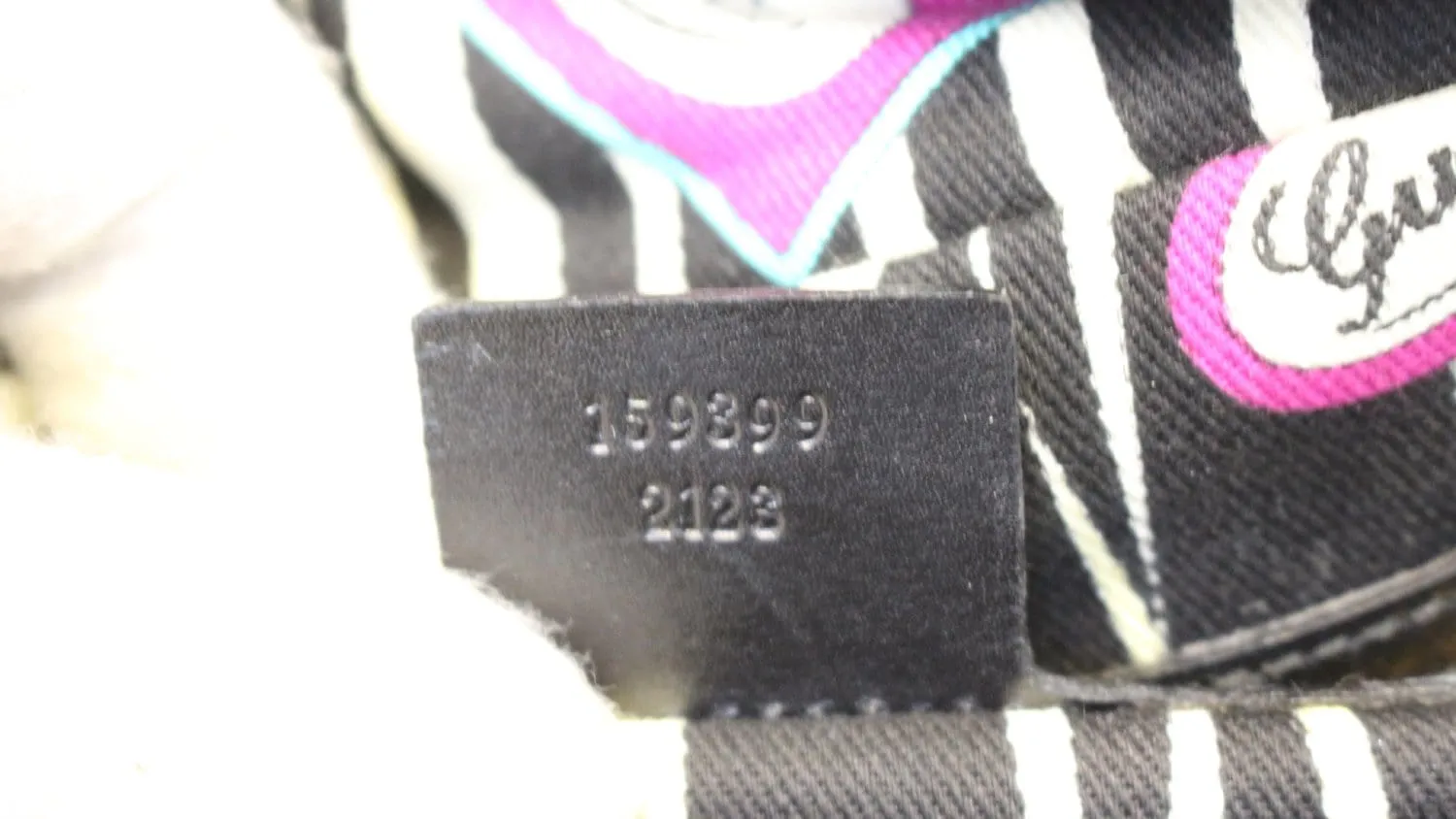 GUCCI Black Patent Leather Wave Boston Bag