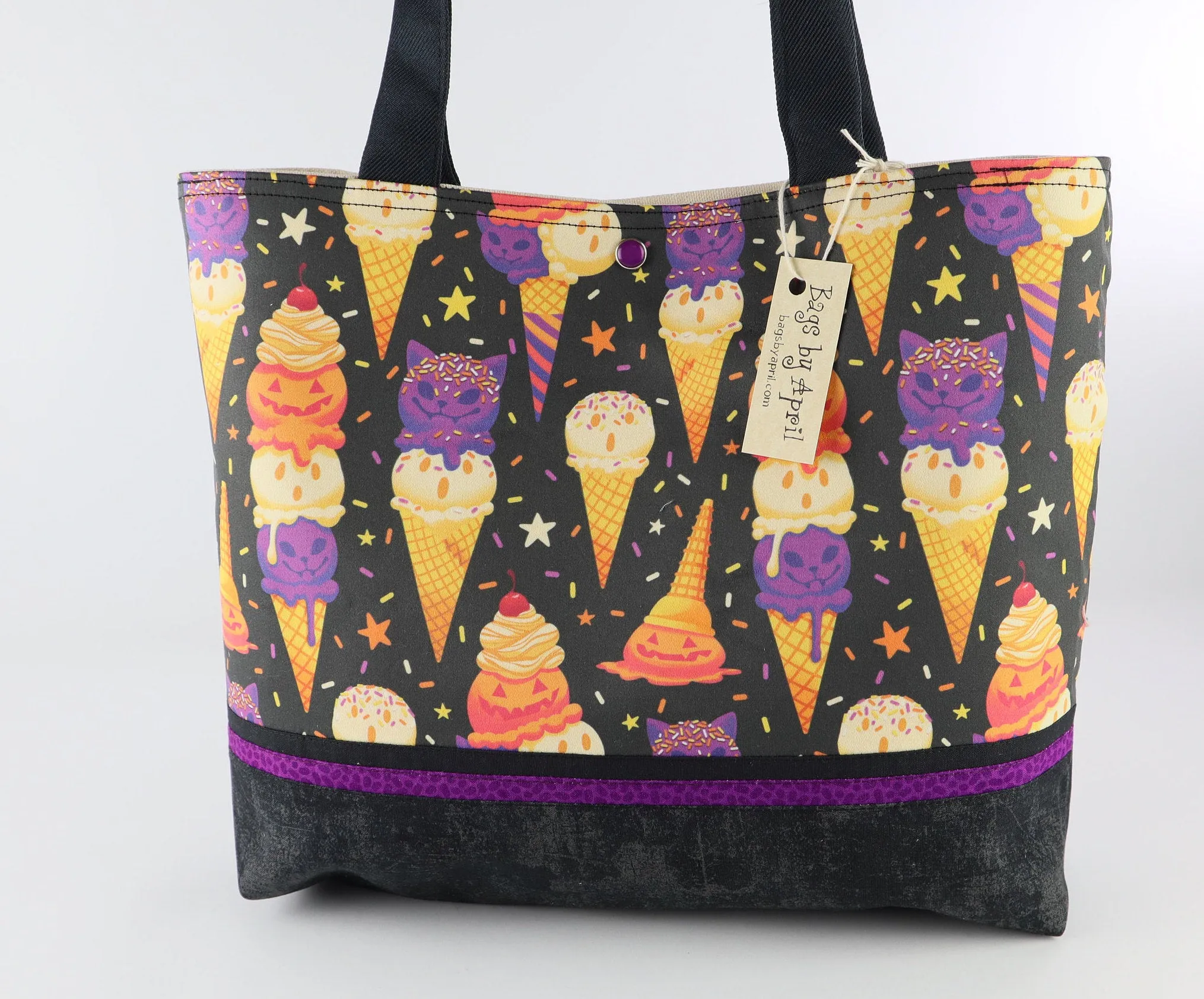 Halloween Ice Cream Shoulder Bag Purse