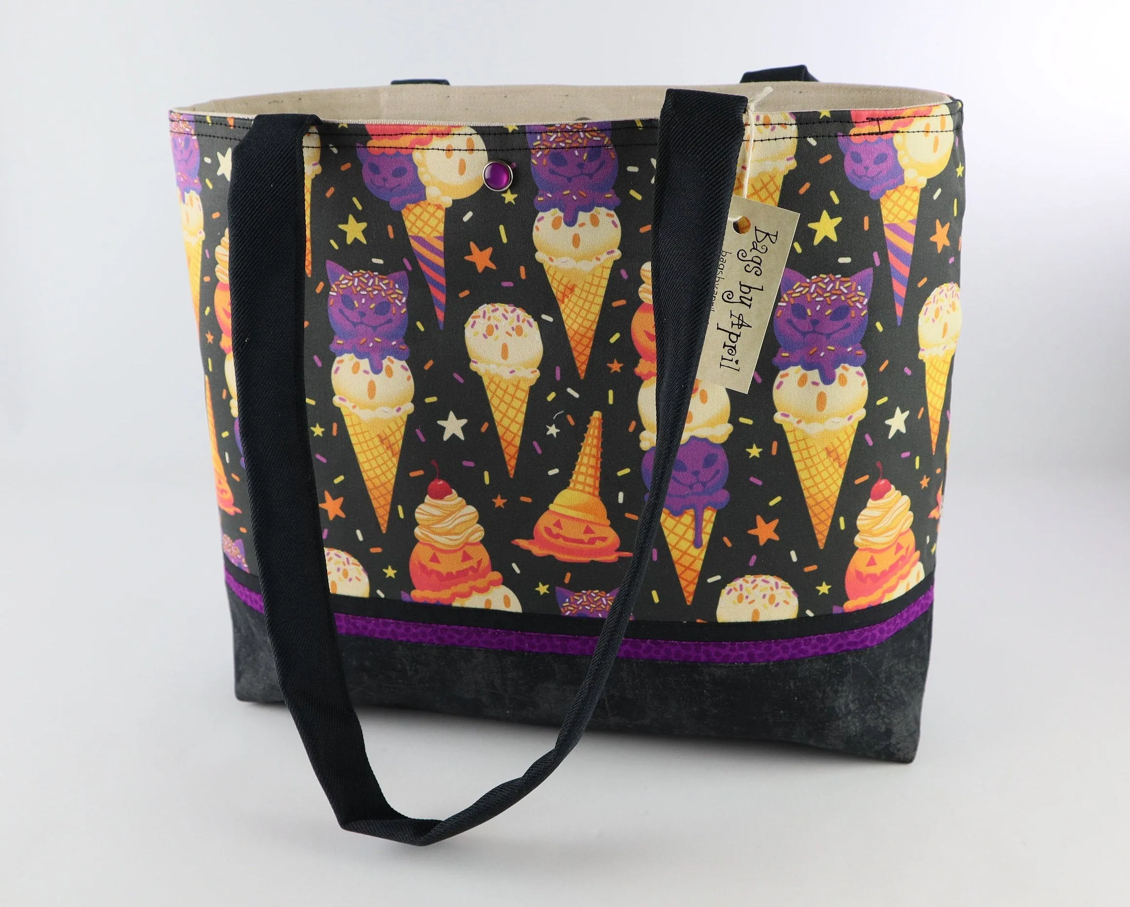Halloween Ice Cream Shoulder Bag Purse
