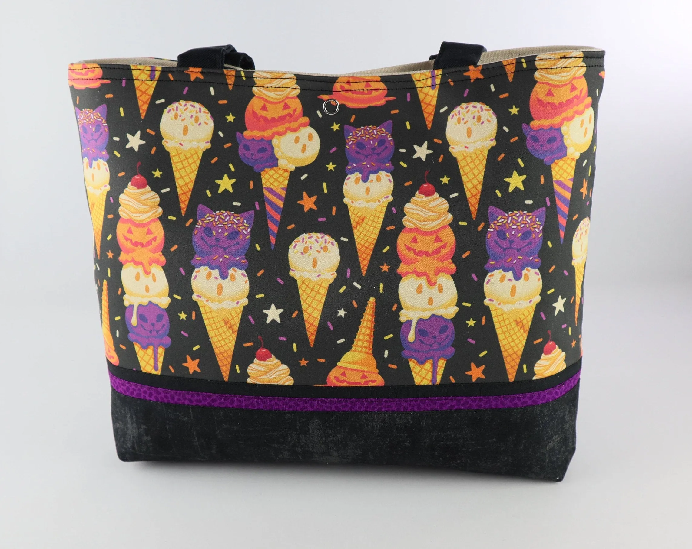 Halloween Ice Cream Shoulder Bag Purse