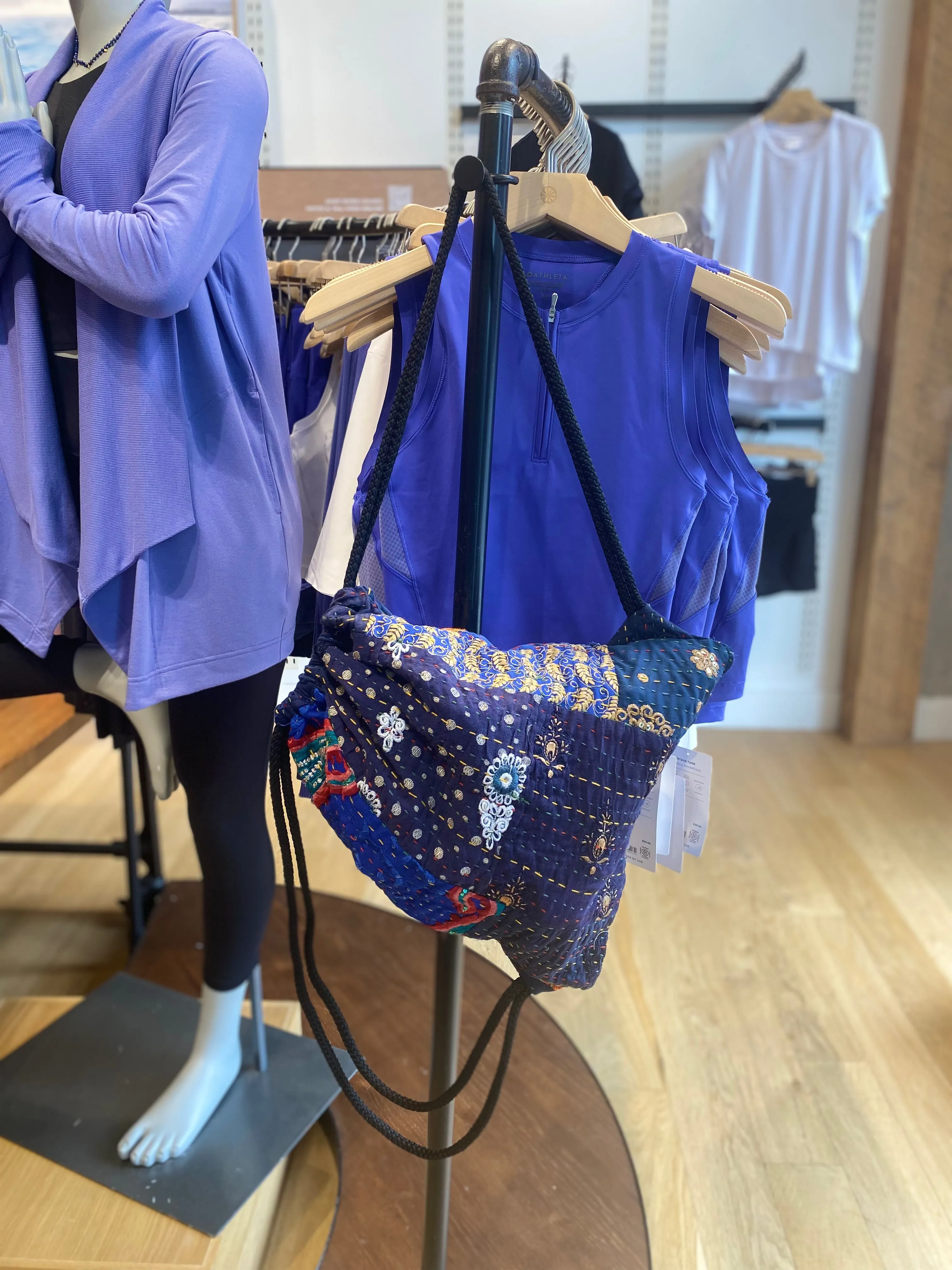 Hands-free #upcycled Drawstring Bag