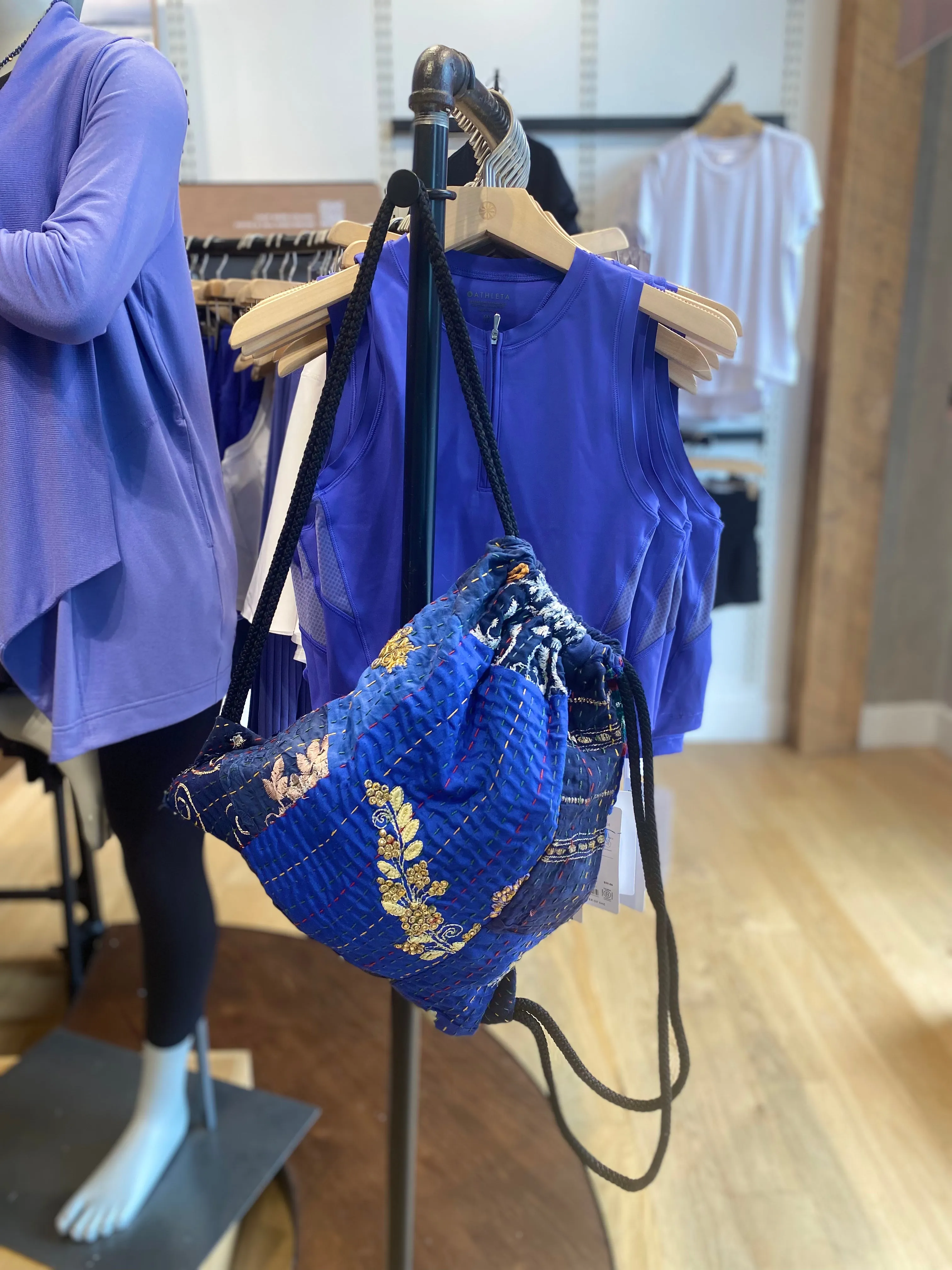 Hands-free #upcycled Drawstring Bag
