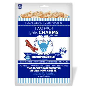 Himalayan Yaky Charms Microwavable Cheese & Bacon 2 Pack 42g Dog Treats
