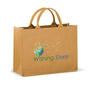 Hurricane - Washable Kraft Paper Tote Bag w/ Contoured Handle
