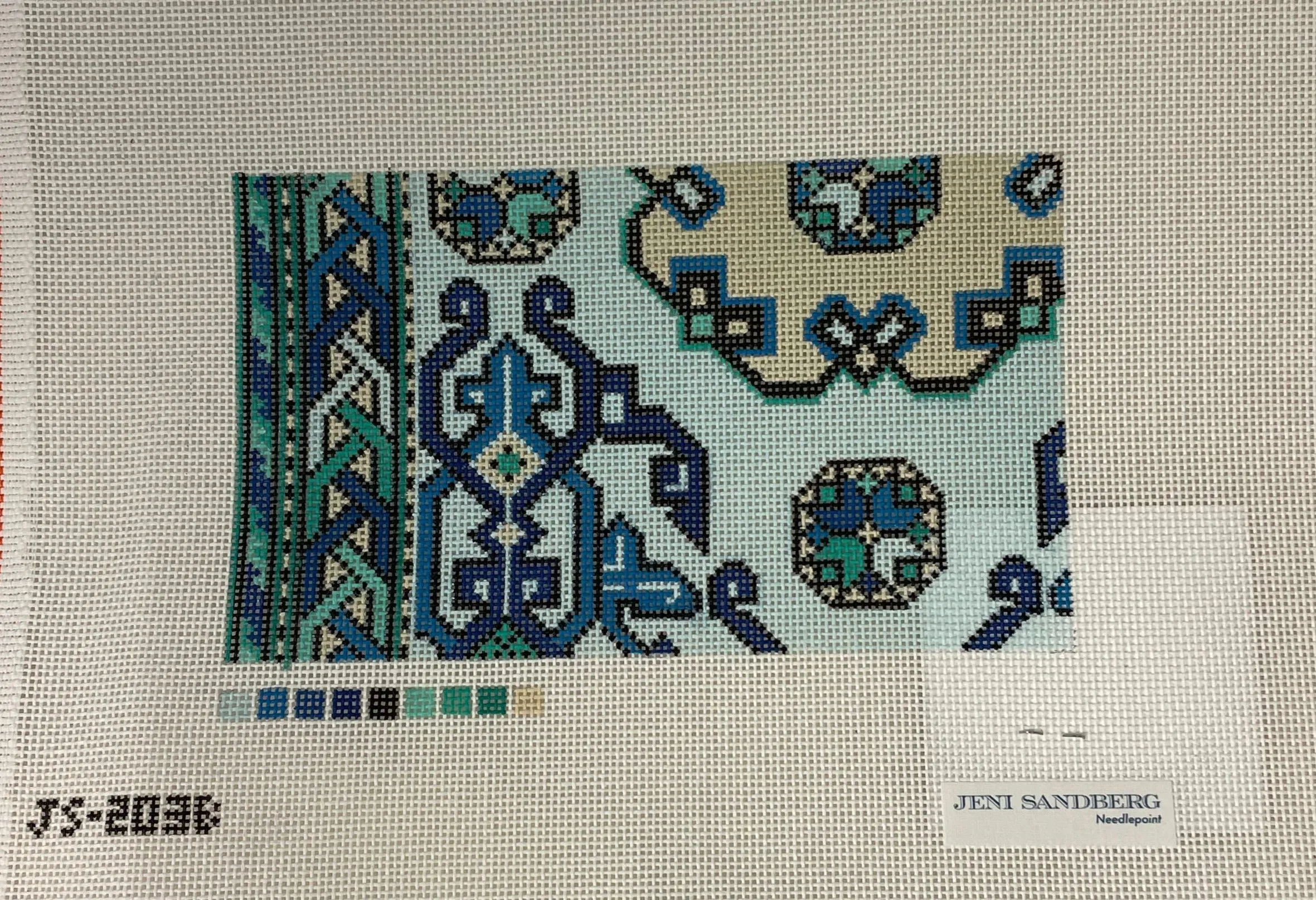 *Jeni Sandberg JS203B Holbein Zipper Bag or Purse Insert Canvas