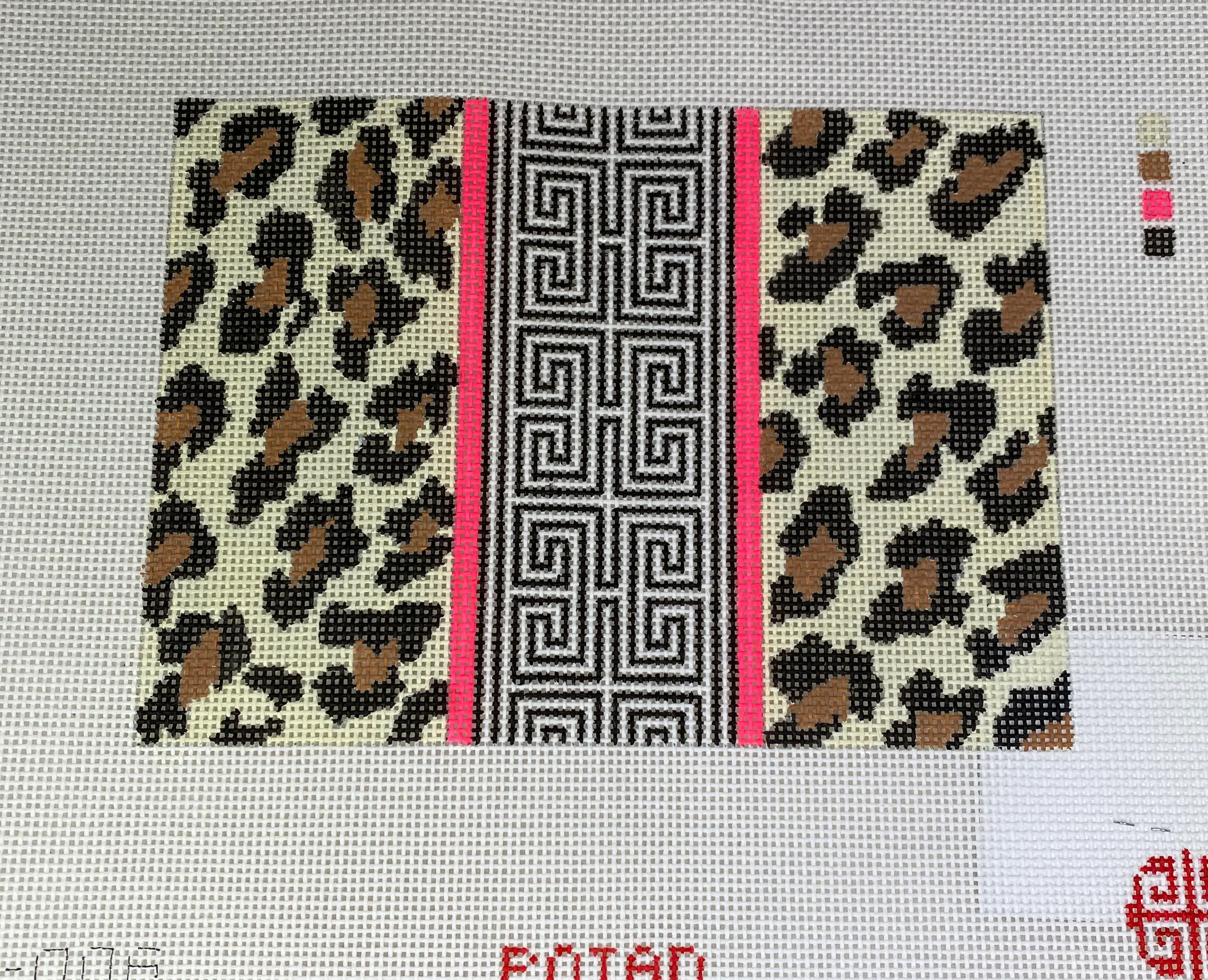 Jenny Henry JHC 006 Leopard with Pink Stripe