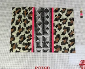 Jenny Henry JHC 006 Leopard with Pink Stripe