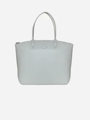 Jolly Apple Skin Vegan Leather Tote | Pearl Grey