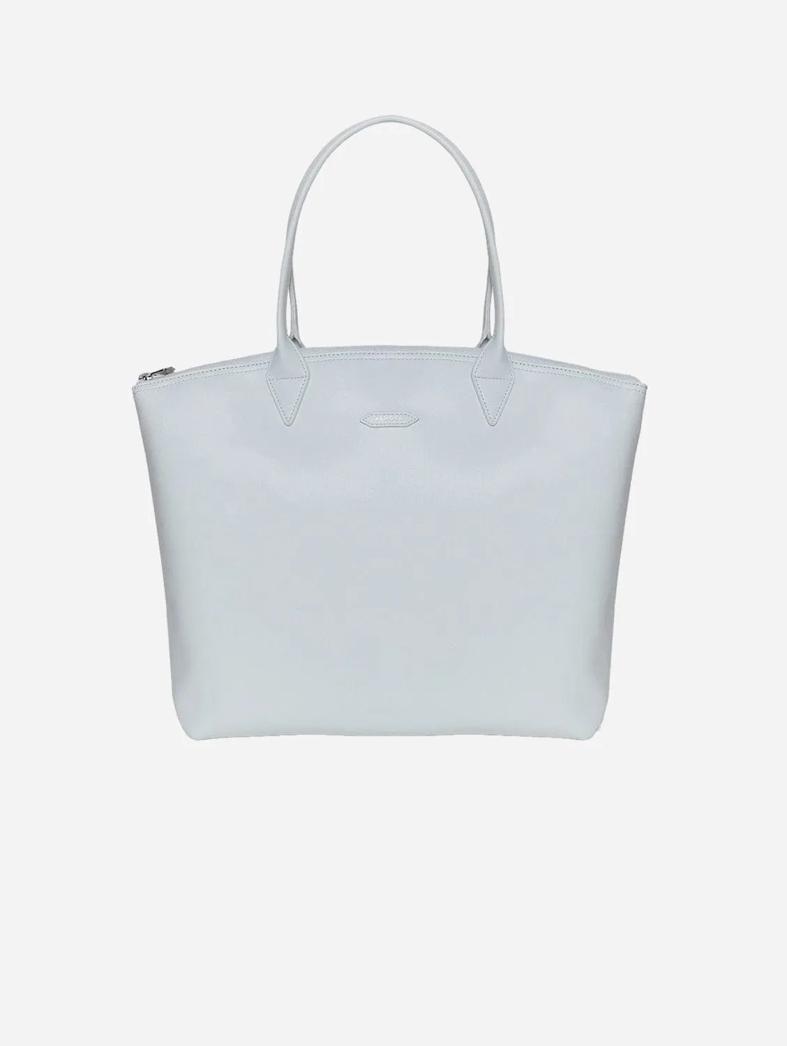 Jolly Apple Skin Vegan Leather Tote | White