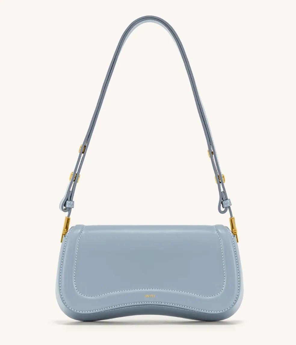 JOY SHOULDER BAG - STEEL BLUE