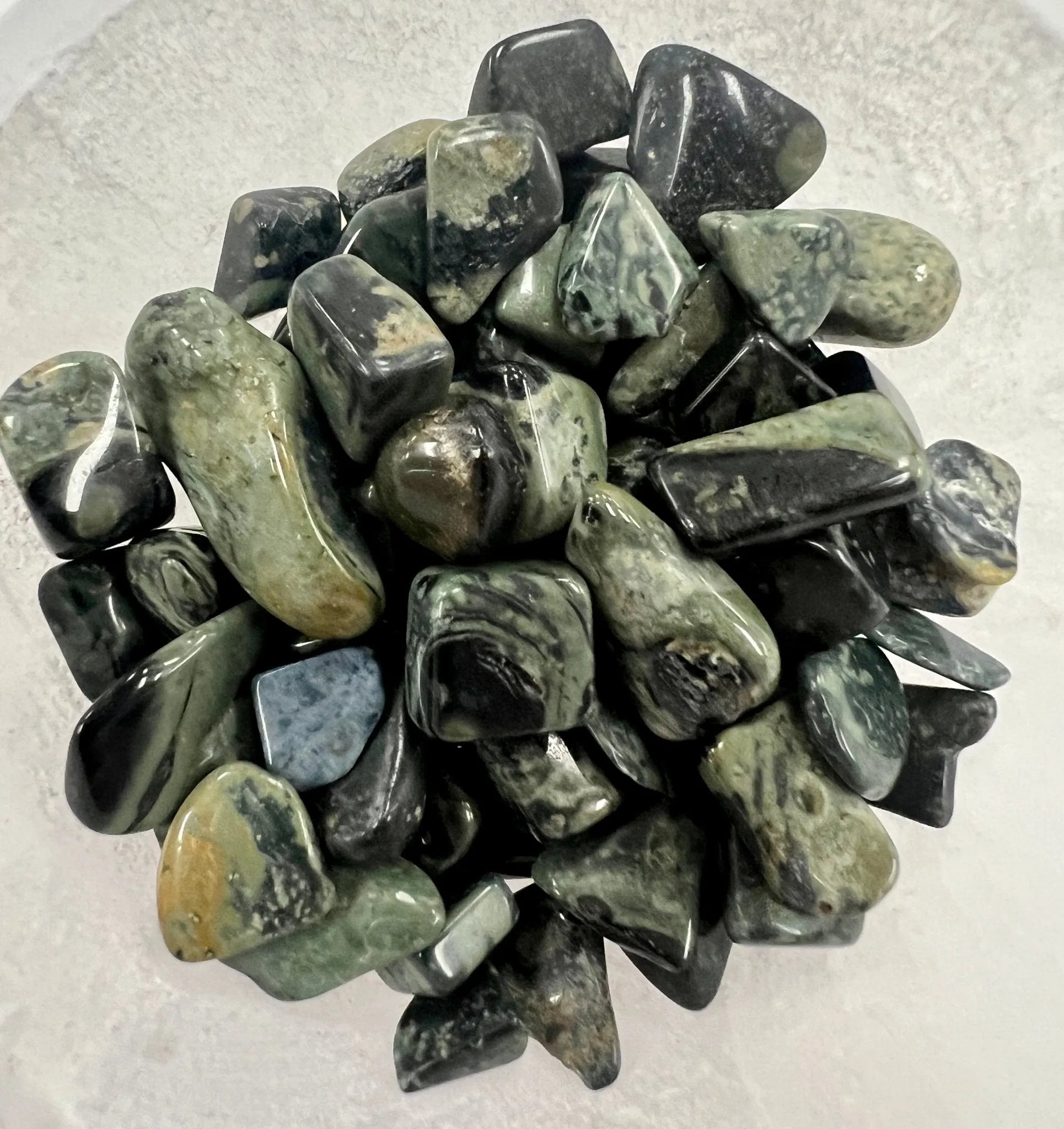 Kambaba Jasper Gemstone Chips