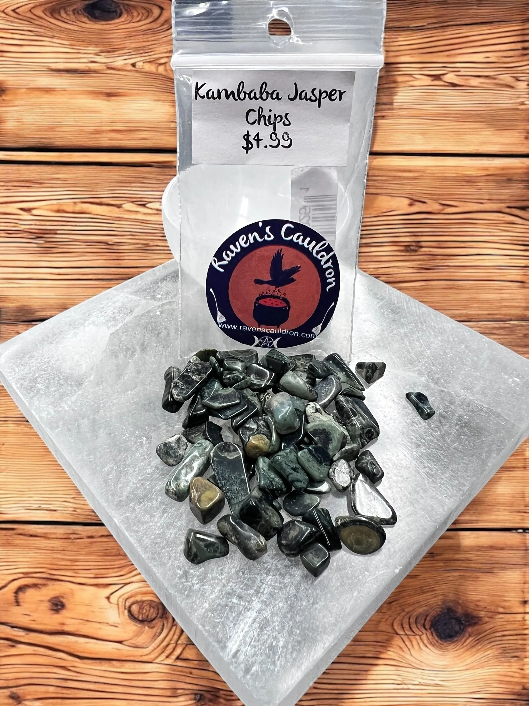 Kambaba Jasper Gemstone Chips