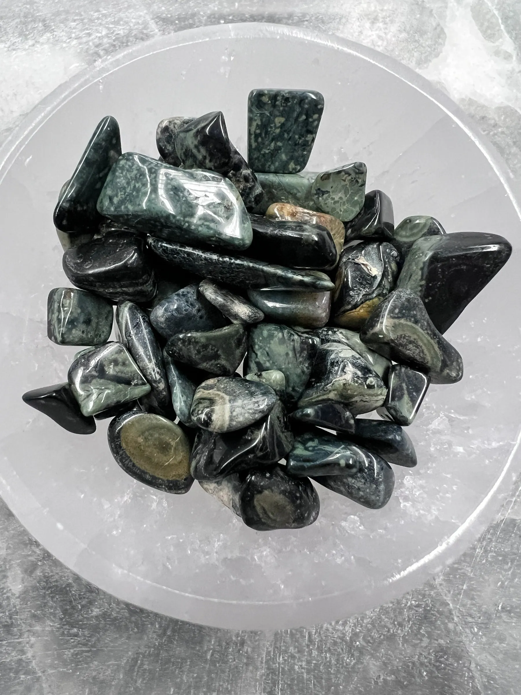 Kambaba Jasper Gemstone Chips