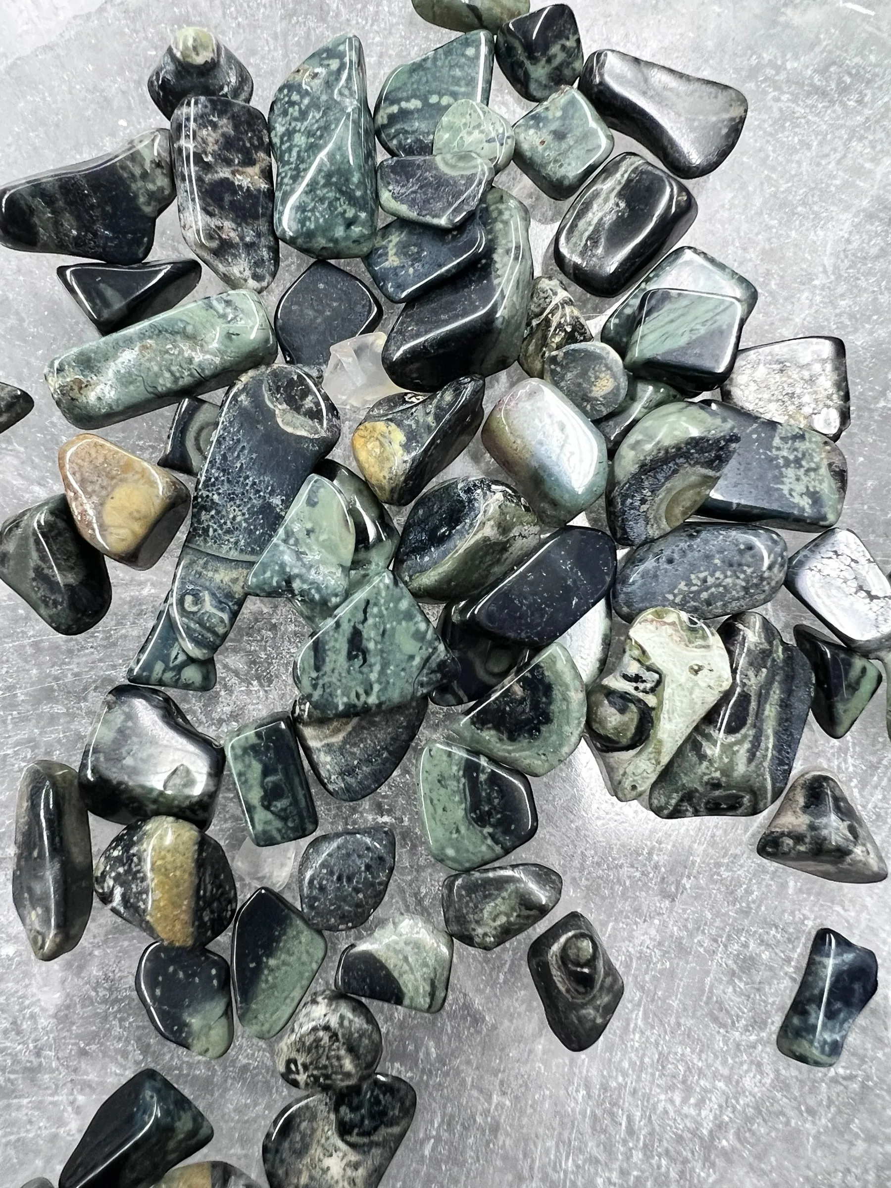 Kambaba Jasper Gemstone Chips