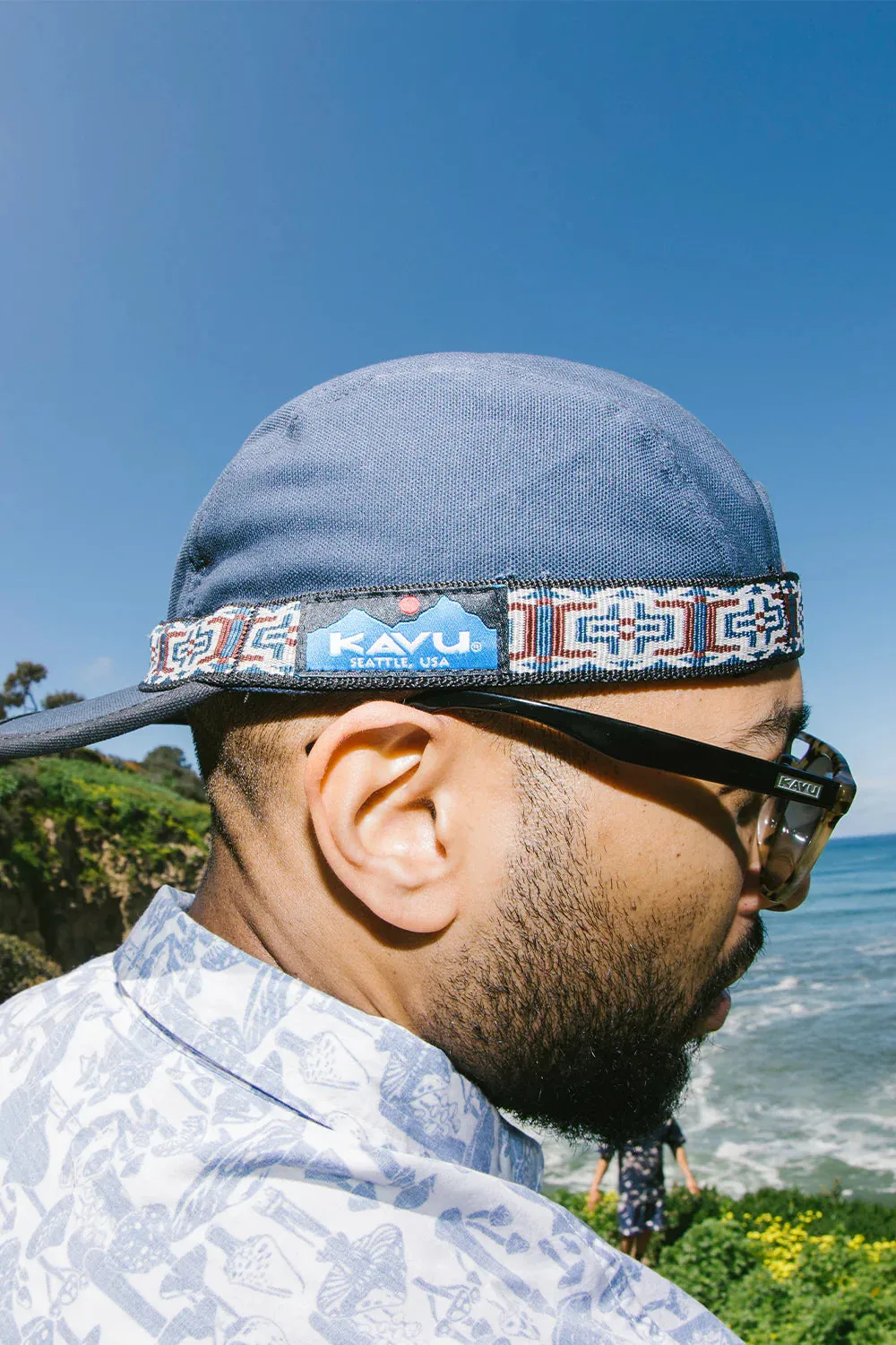 Kavu Organic Cotton Canvas Strapcap - Midnight Navy
