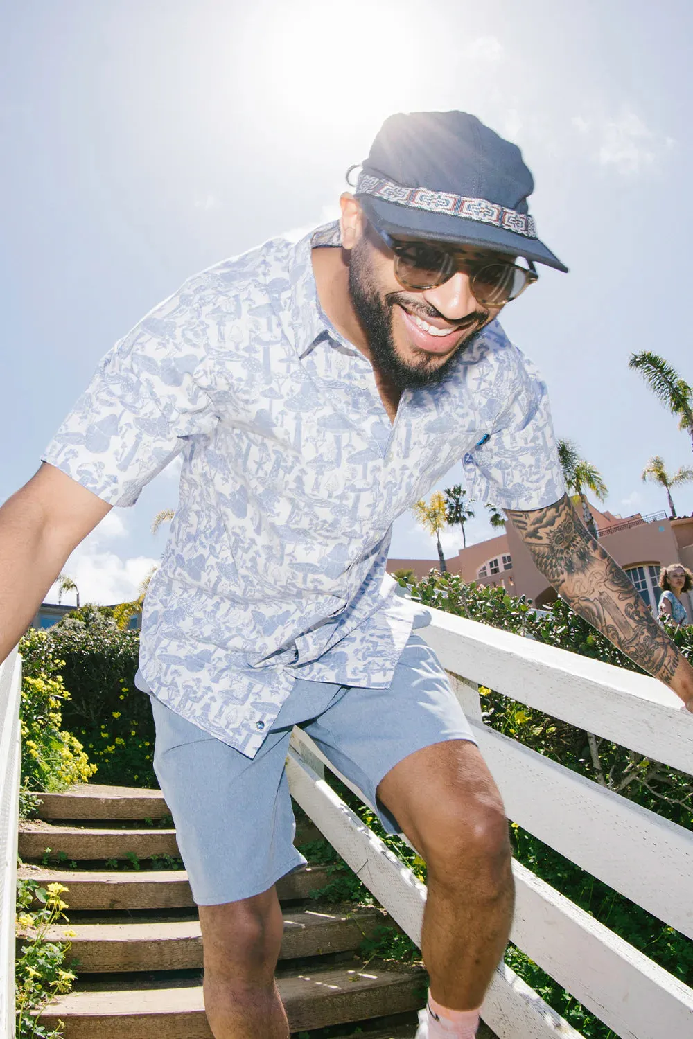 Kavu Organic Cotton Canvas Strapcap - Midnight Navy
