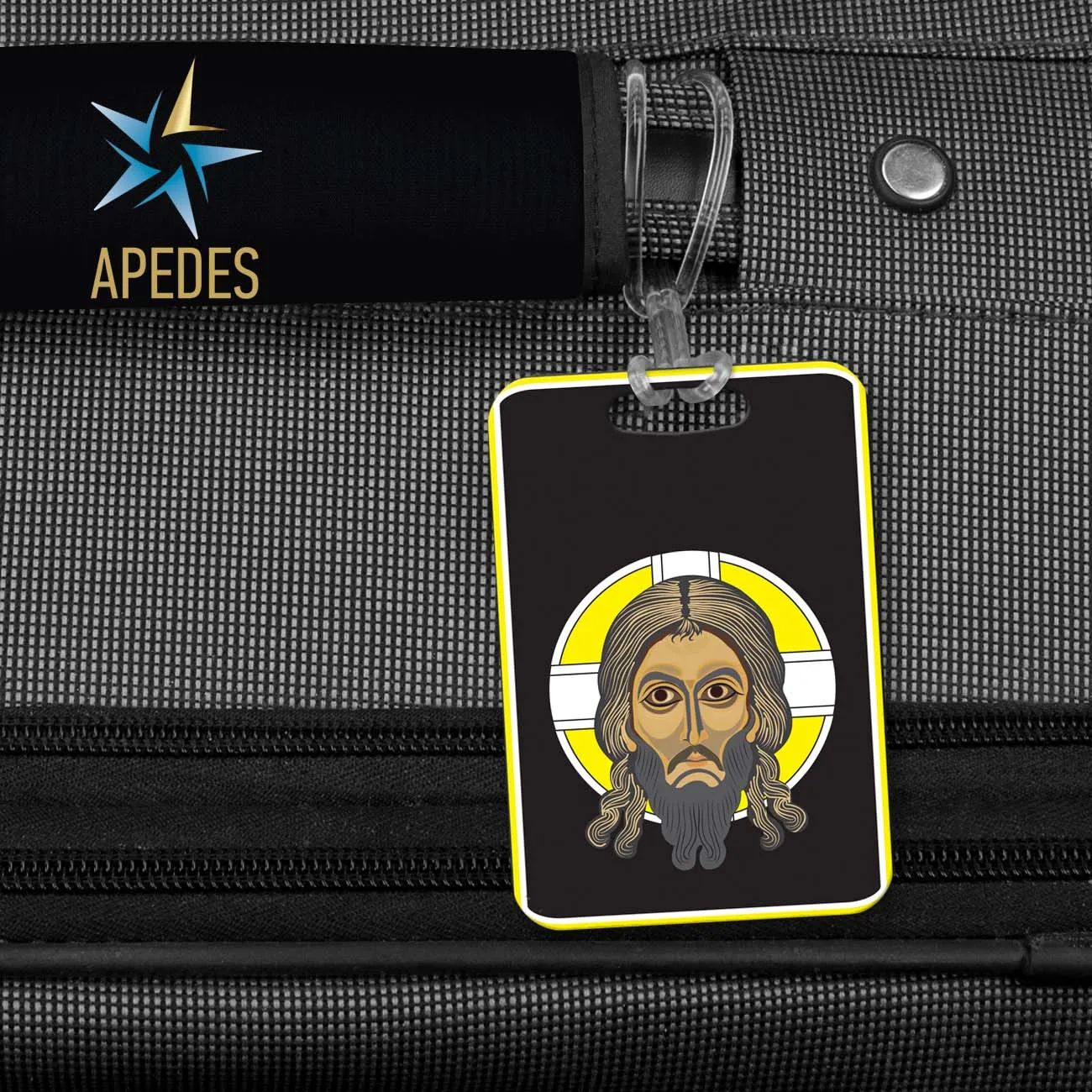 Khorugv Jesus Chistian Rectangle Luggage Tag