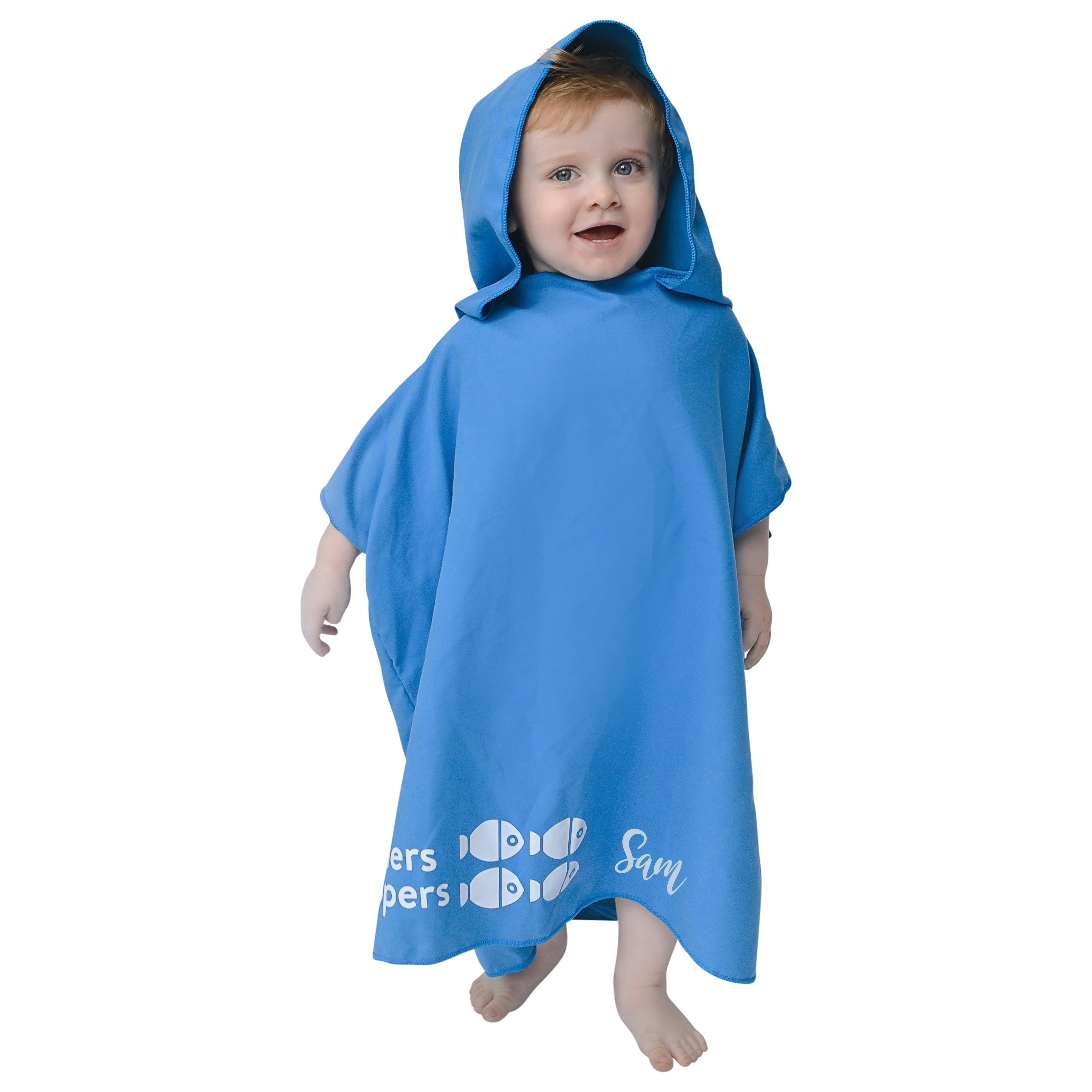 Kids Hooded Poncho Microfiber Towel 18 Months - 5 yrs / 5-10yrs