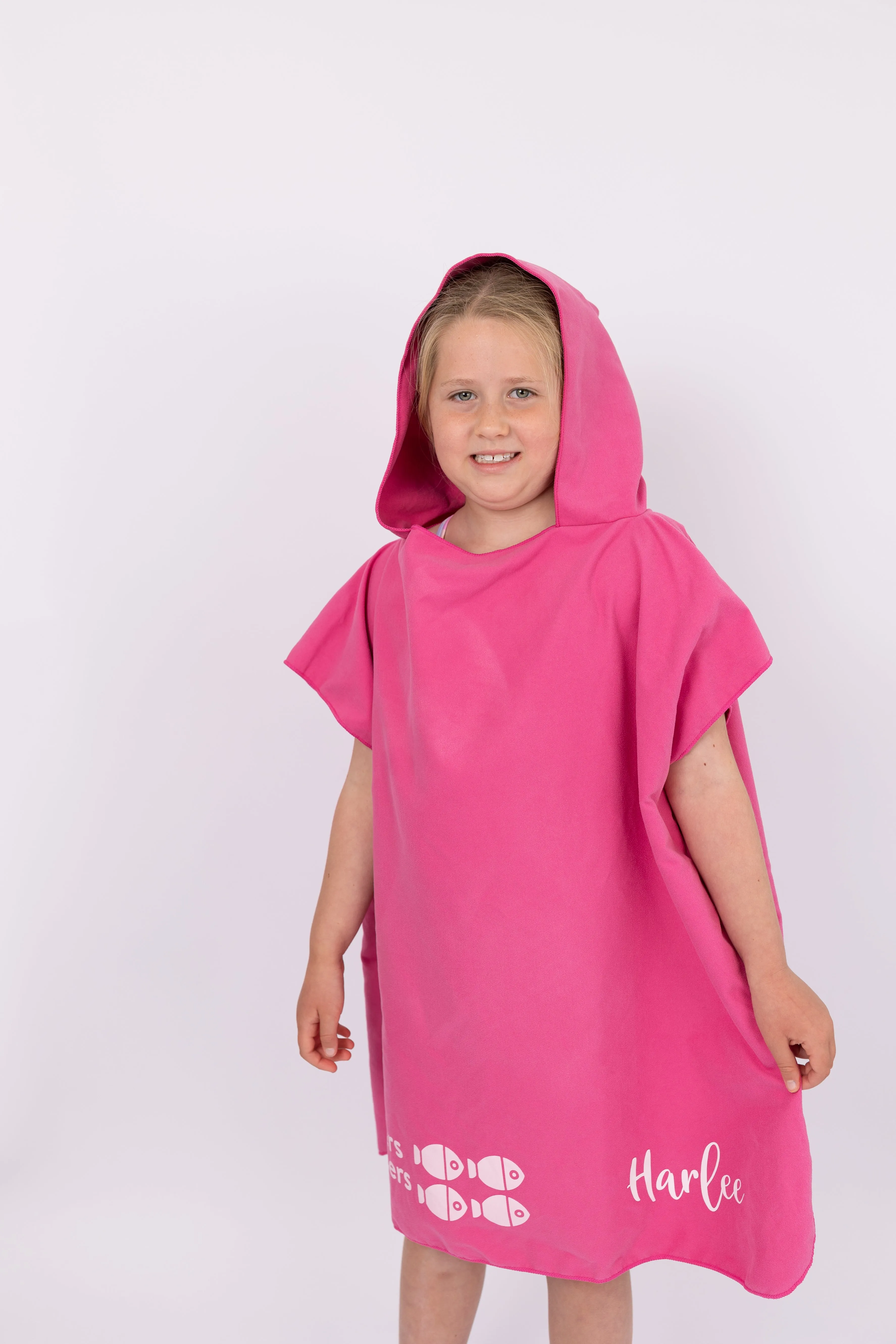 Kids Hooded Poncho Microfiber Towel 18 Months - 5 yrs / 5-10yrs