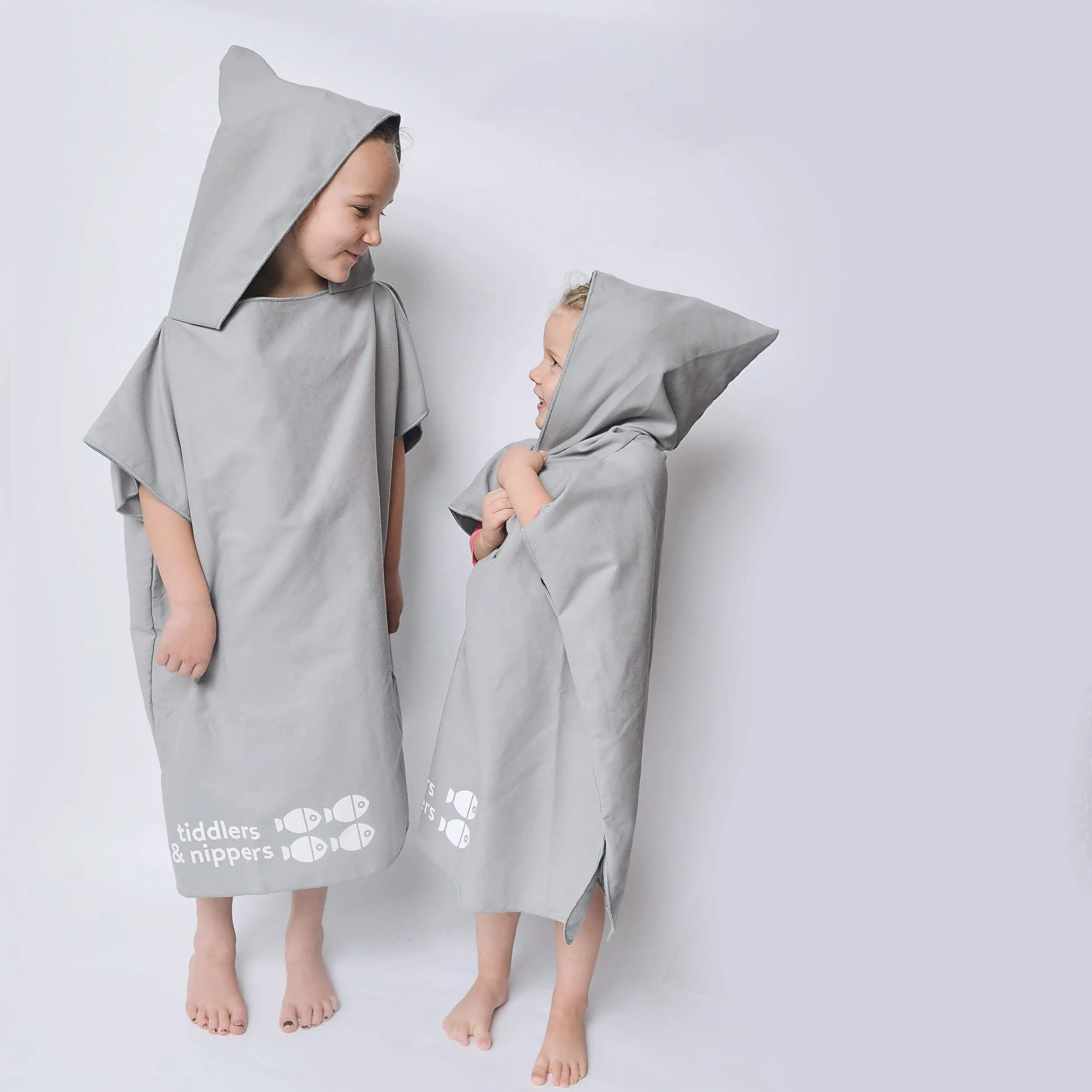 Kids Hooded Poncho Microfiber Towel 18 Months - 5 yrs / 5-10yrs