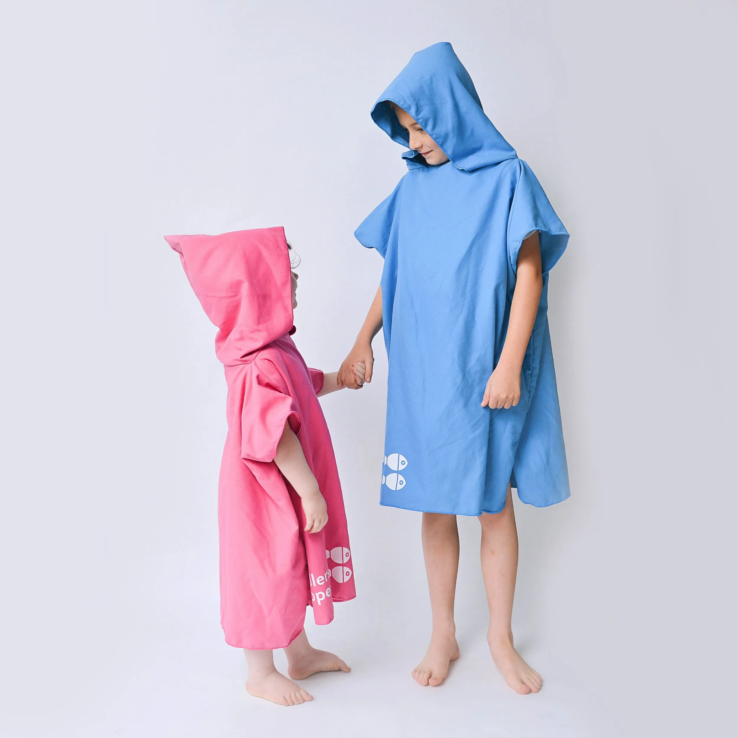 Kids Hooded Poncho Microfiber Towel 18 Months - 5 yrs / 5-10yrs