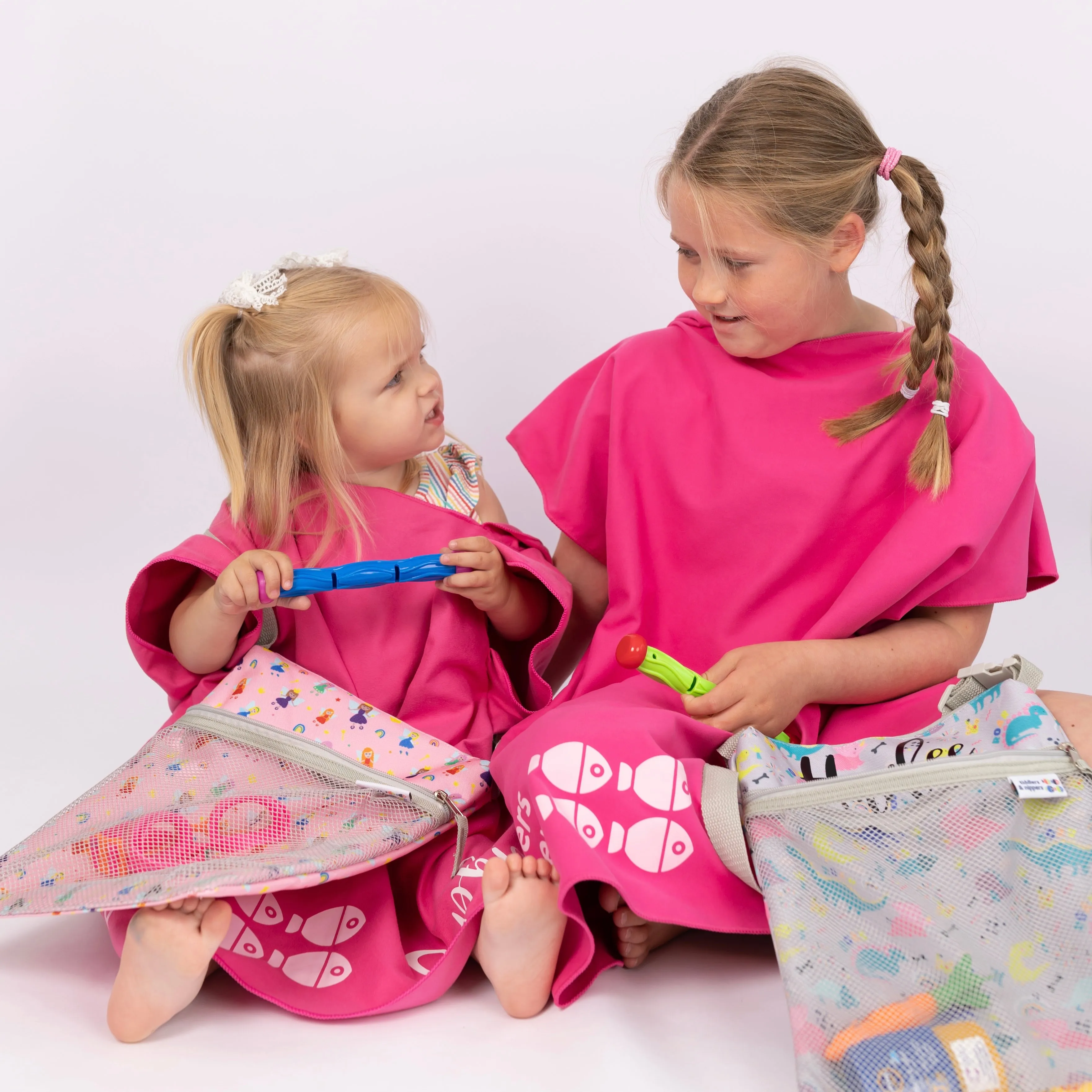 Kids Hooded Poncho Microfiber Towel 18 Months - 5 yrs / 5-10yrs