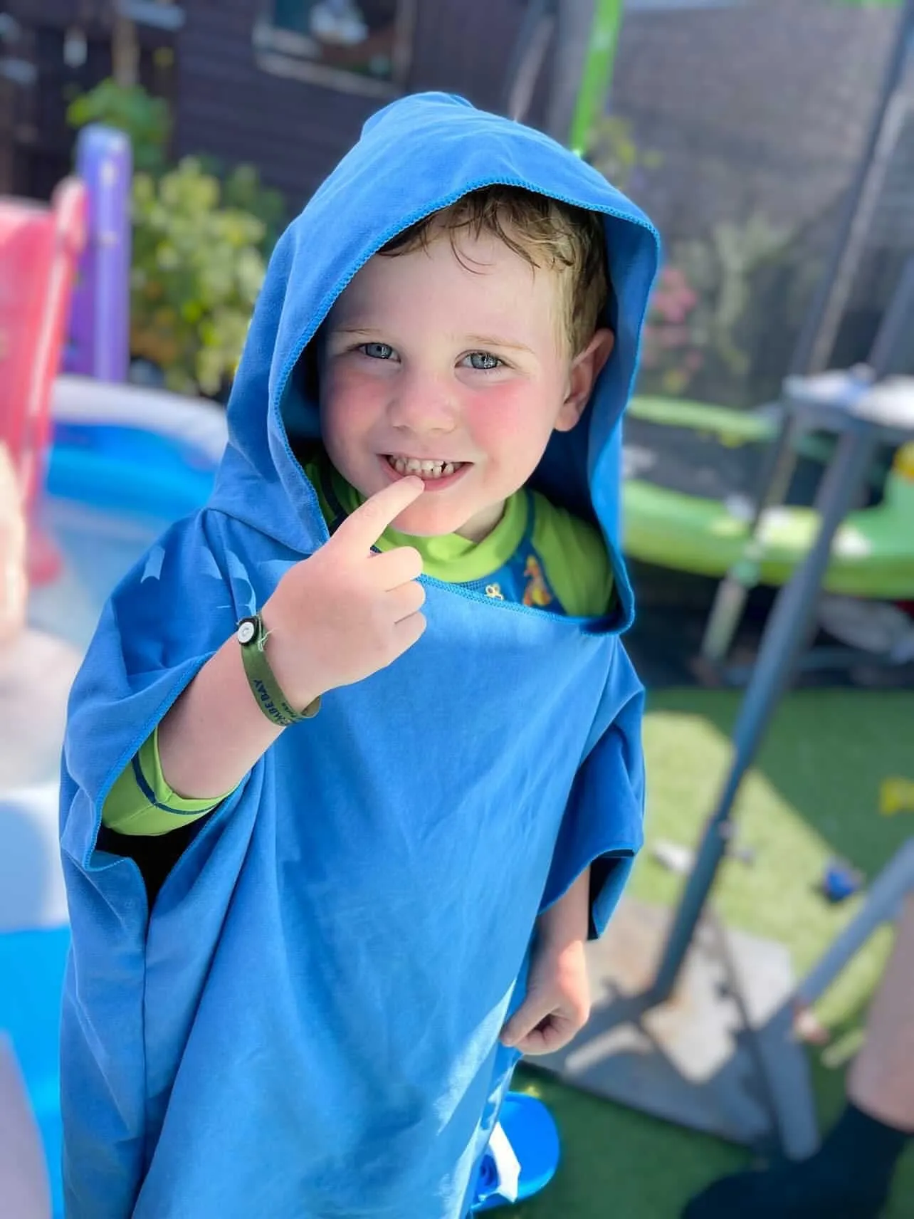 Kids Hooded Poncho Microfiber Towel 18 Months - 5 yrs / 5-10yrs