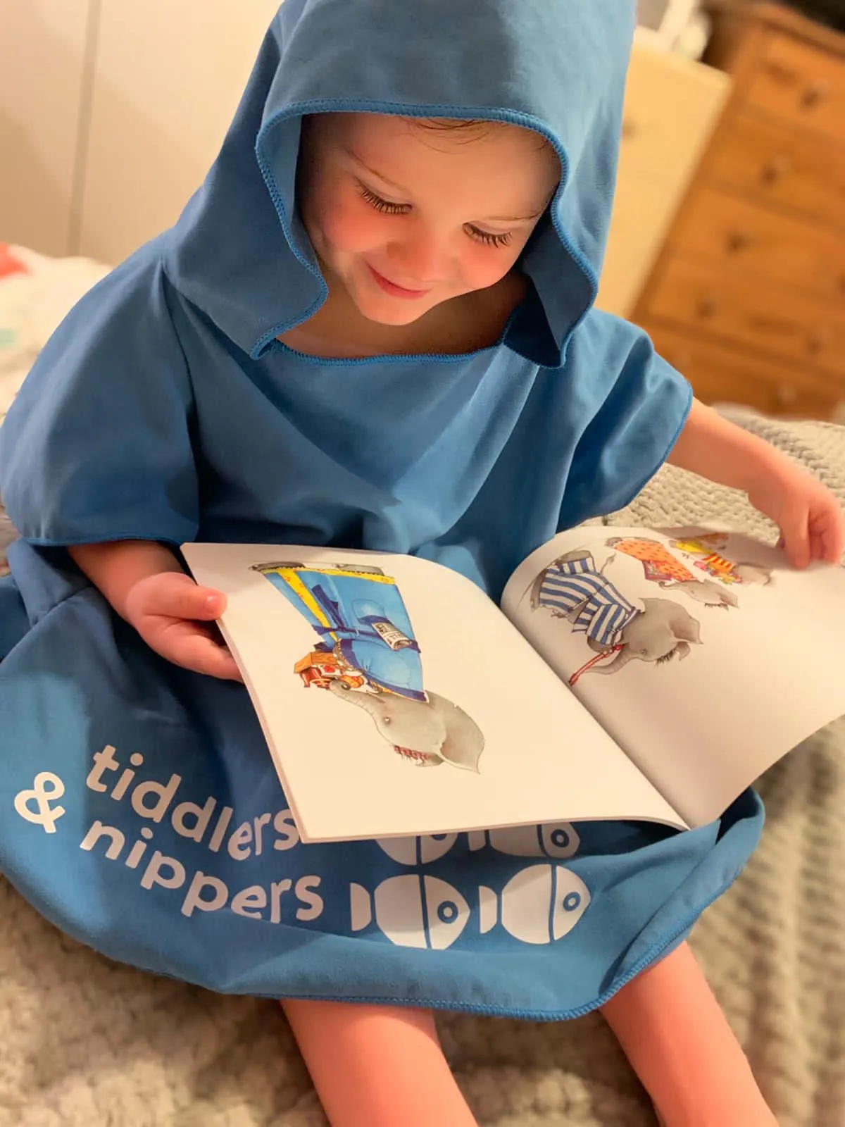 Kids Hooded Poncho Microfiber Towel 18 Months - 5 yrs / 5-10yrs