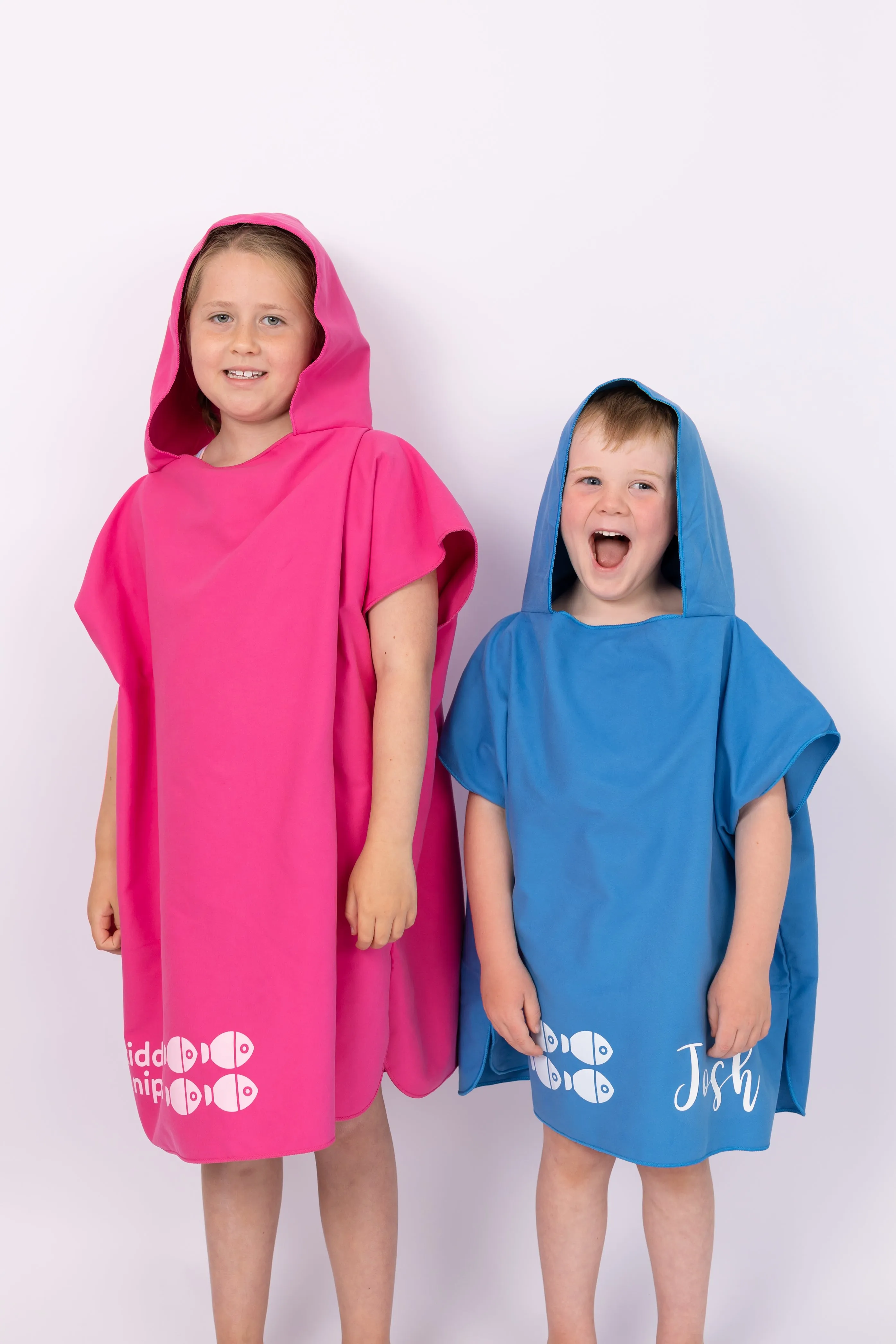 Kids Hooded Poncho Microfiber Towel 18 Months - 5 yrs / 5-10yrs