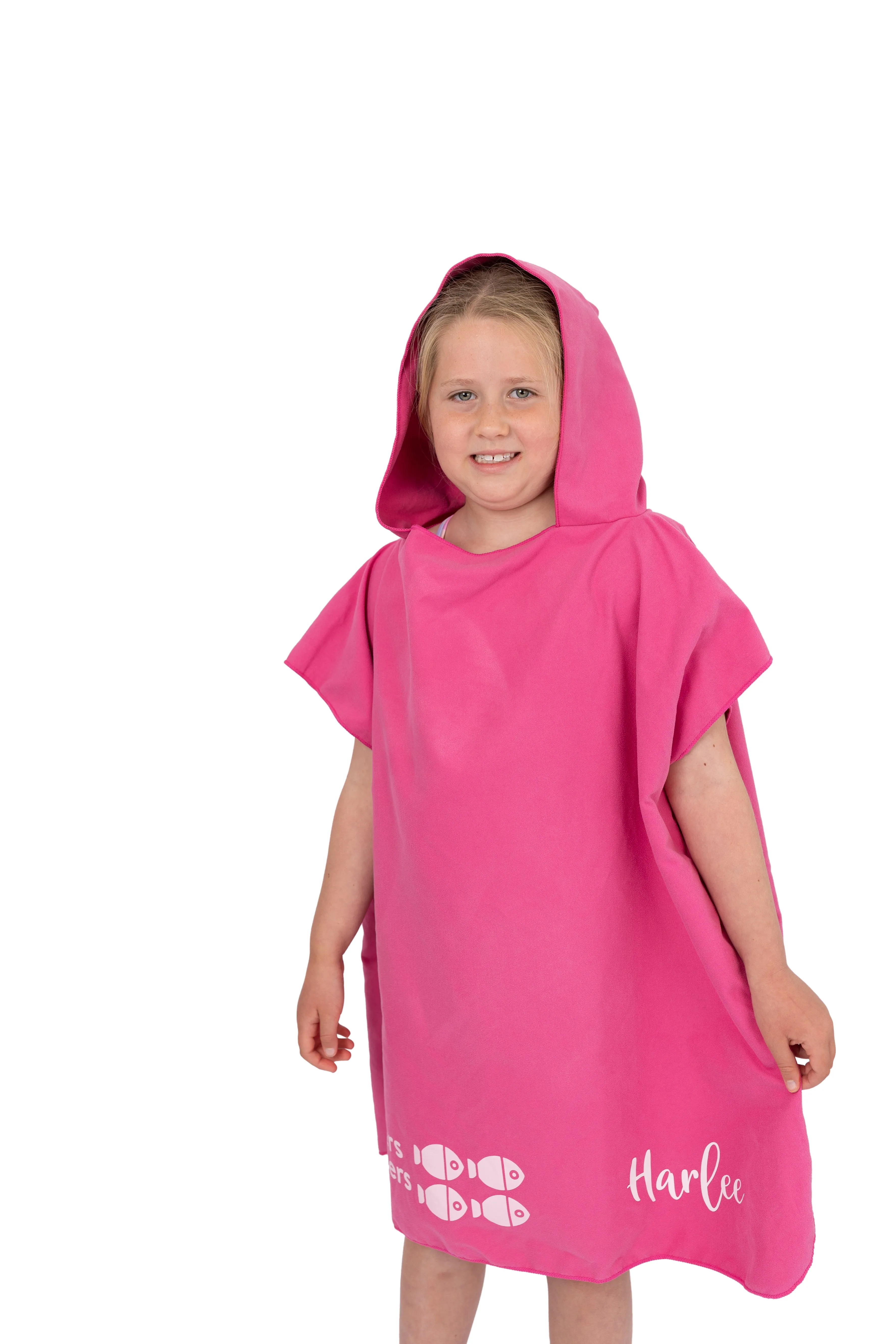 Kids Hooded Poncho Microfiber Towel 18 Months - 5 yrs / 5-10yrs