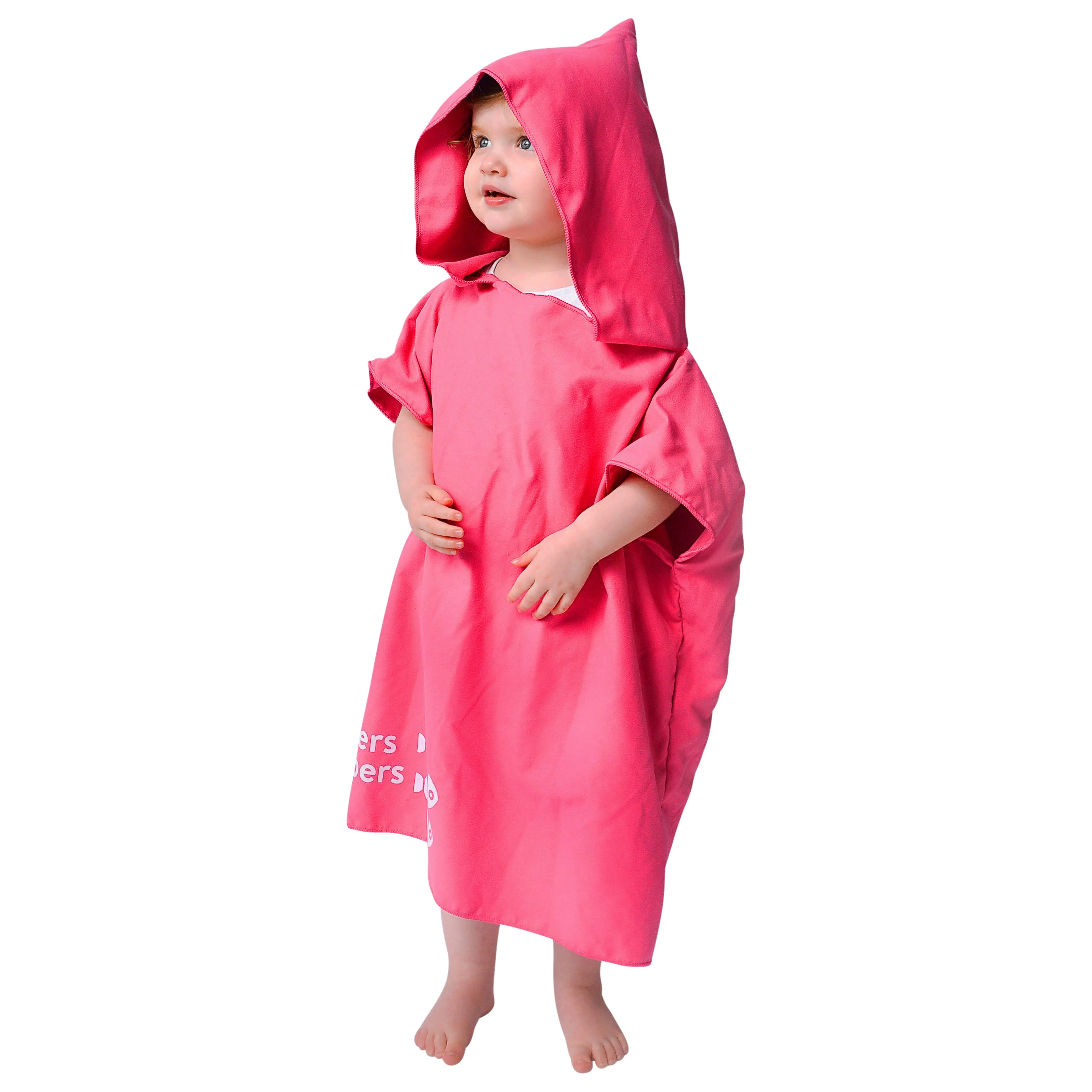 Kids Hooded Poncho Microfiber Towel 18 Months - 5 yrs / 5-10yrs