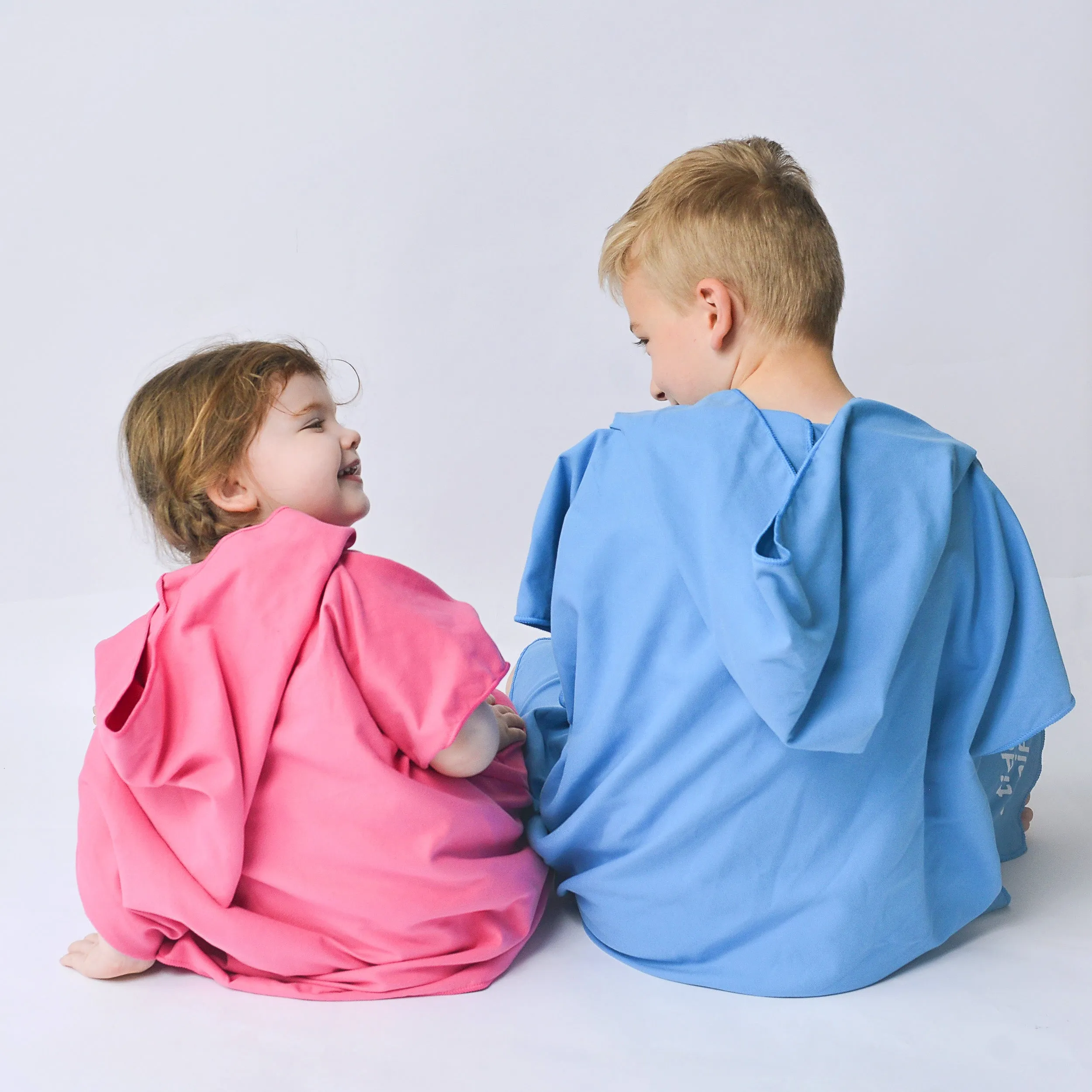 Kids Hooded Poncho Microfiber Towel 18 Months - 5 yrs / 5-10yrs
