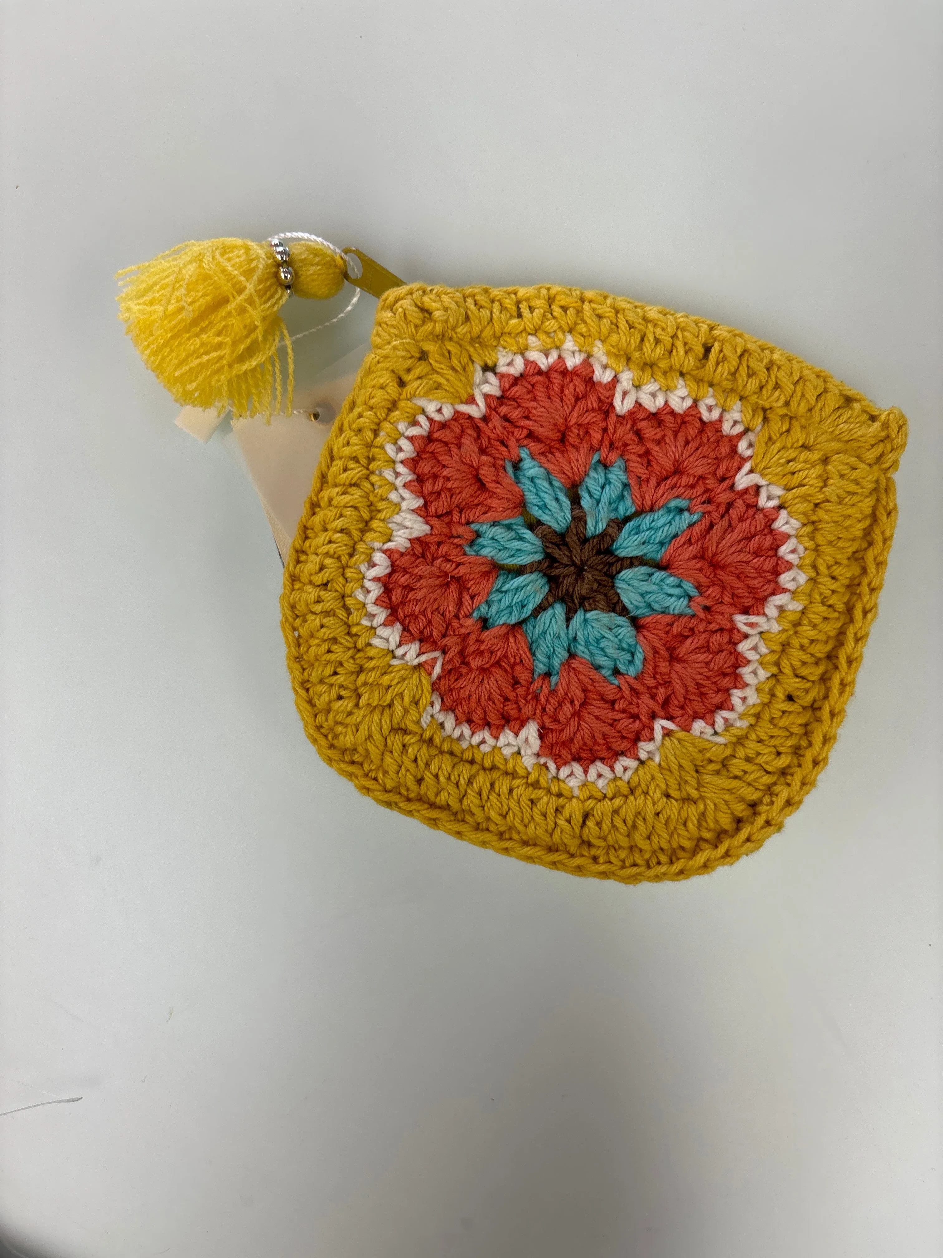 Knitted Flower Coin Purses