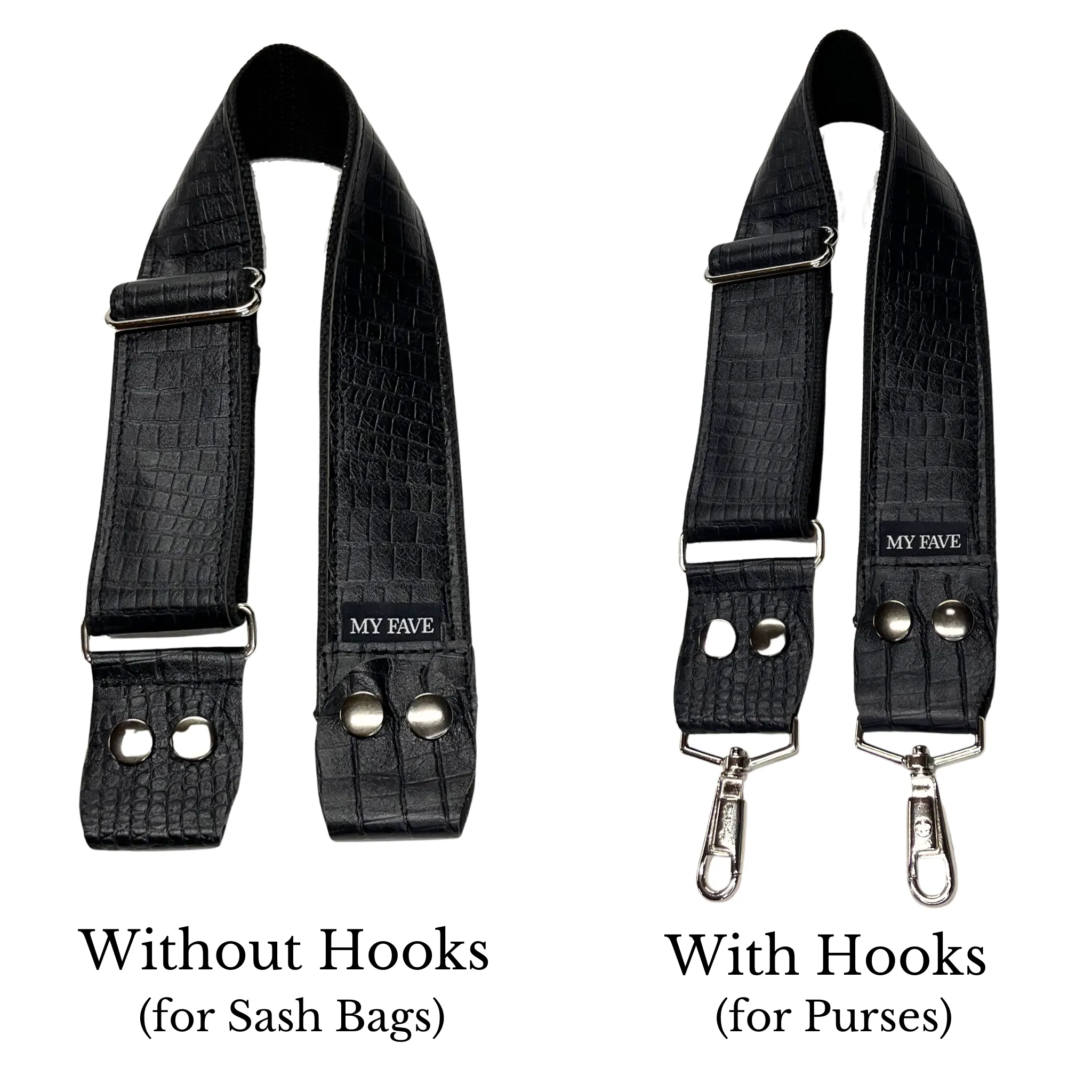 Leathers - Black Patterned