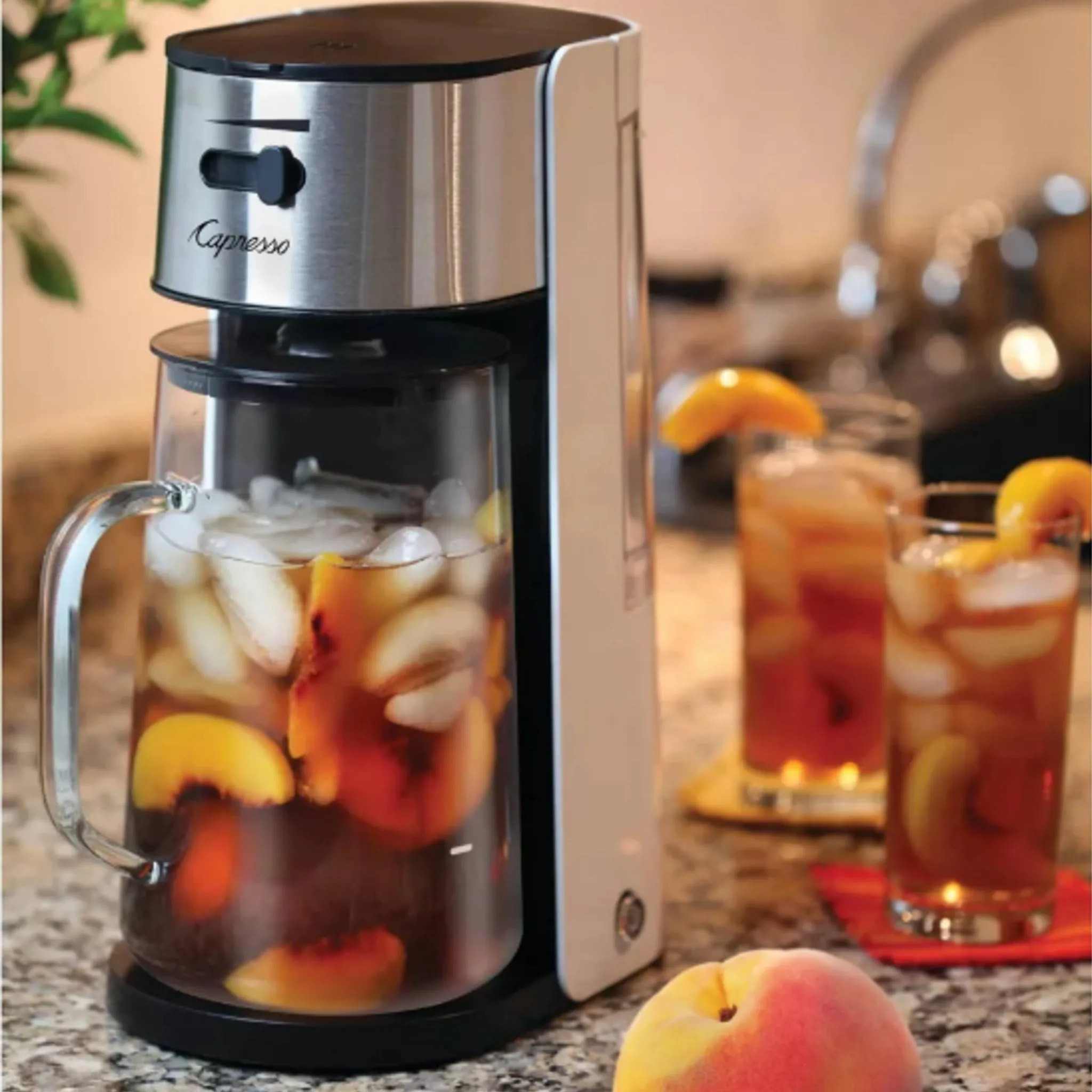 Like New/Unboxed- Capresso Iced Tea Maker (Silver/White)