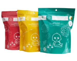 Lotta Poop Three Time Complete Diaper Change Set