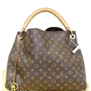 LOUIS VUITTON Artsy MM Monogram Canvas Hobo Shoulder Bag