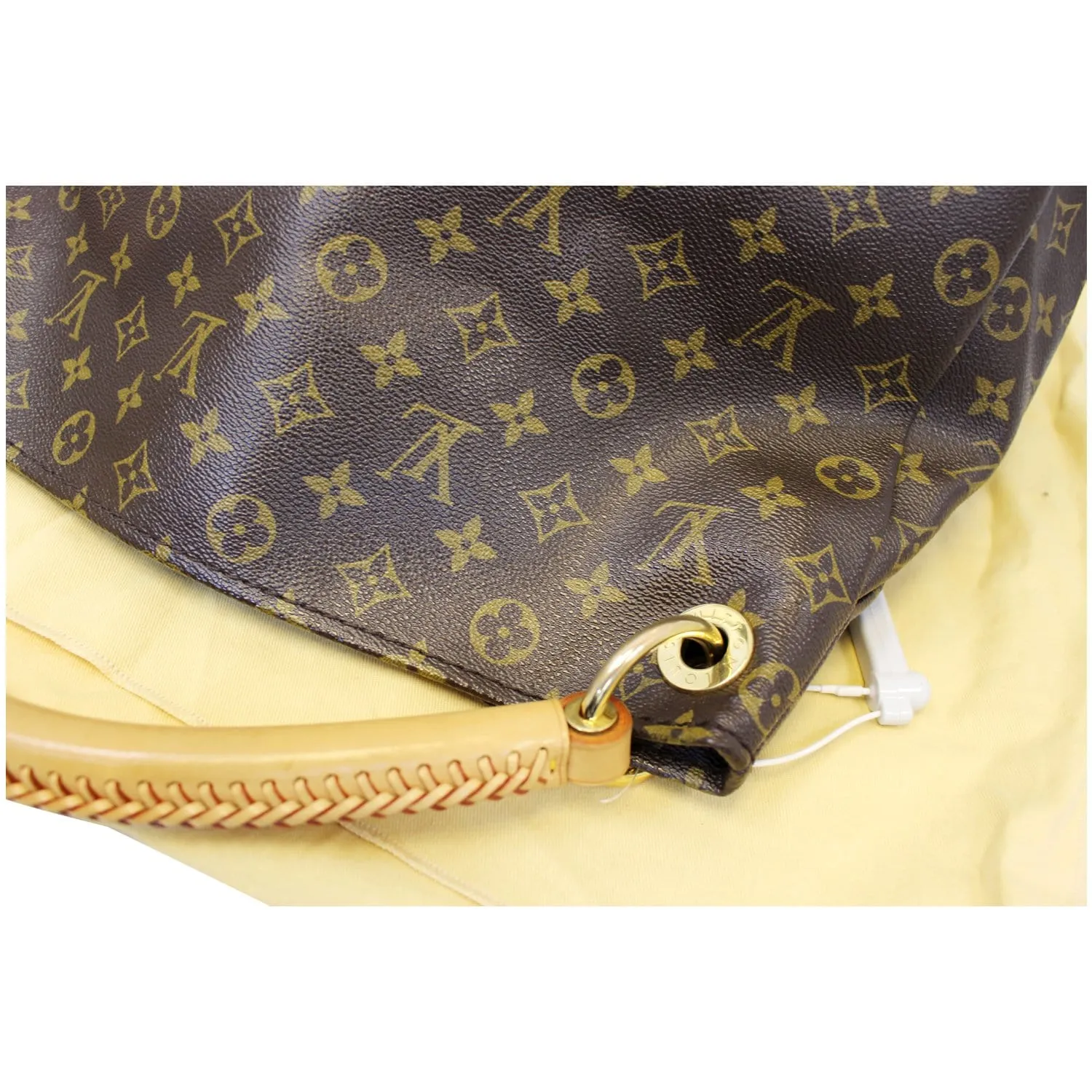 LOUIS VUITTON Artsy MM Monogram Canvas Hobo Shoulder Bag