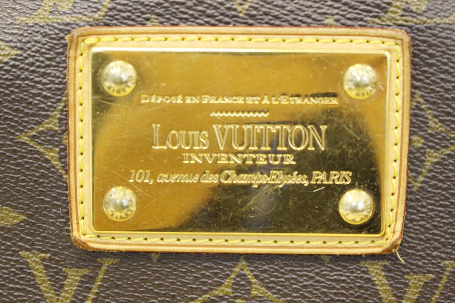 LOUIS VUITTON Monogram Galliera GM Tote Shoulder Bag