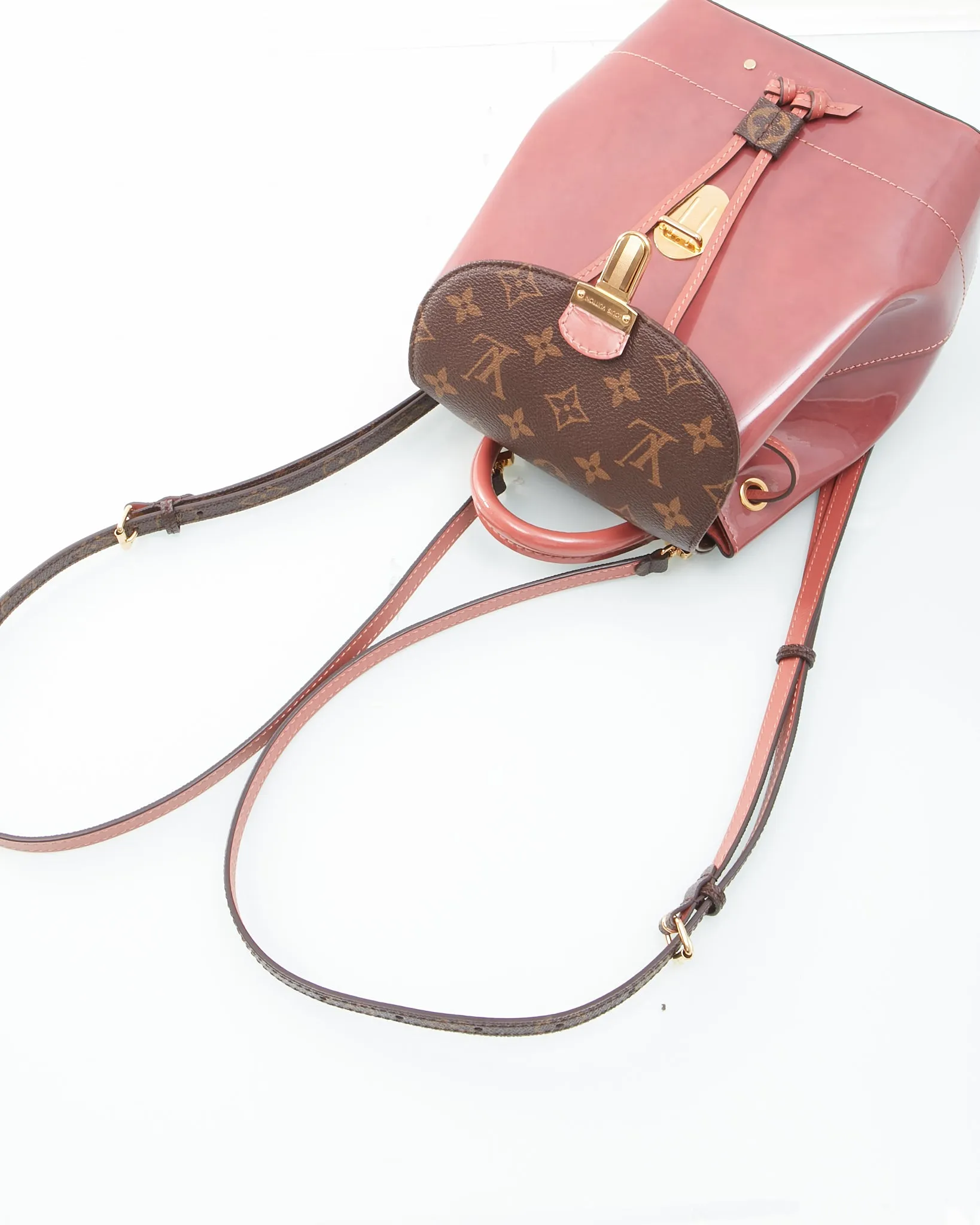 Louis Vuitton Rosewood Vernis Hot Springs Backpack