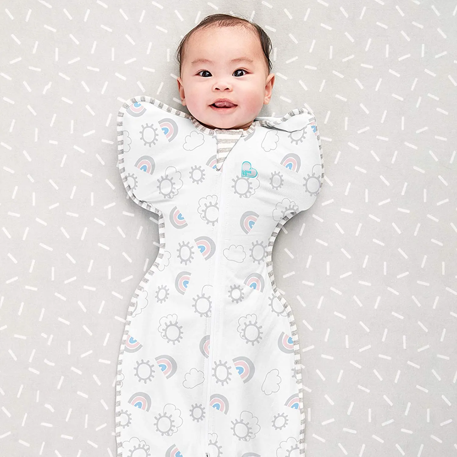 Love To Dream Swaddle UP Original 1.0 Tog - Rainbow